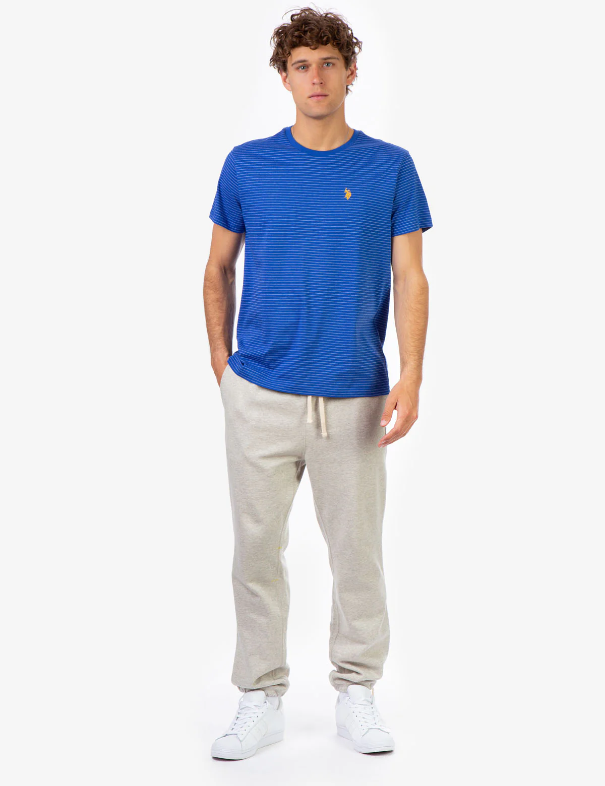 STRIPE SHADOW CREW NECK T-SHIRT - Image 7