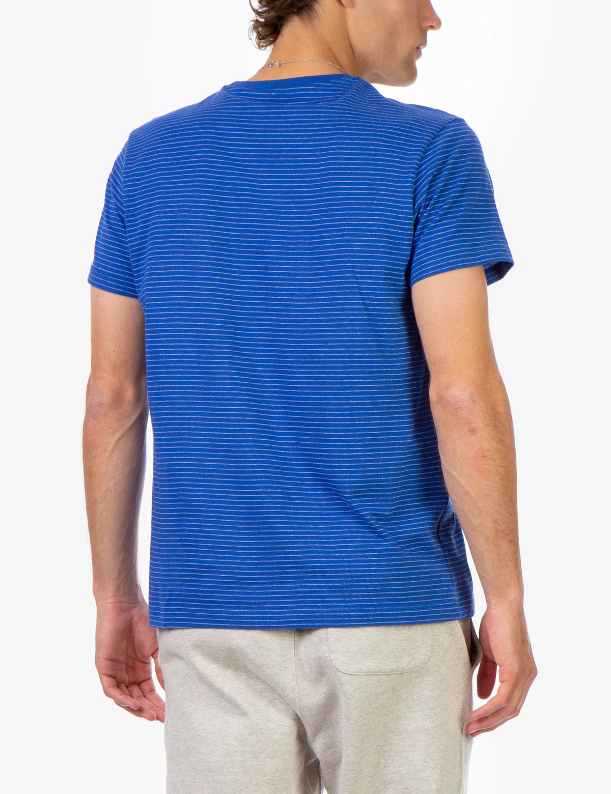 STRIPE SHADOW CREW NECK T-SHIRT - Image 9