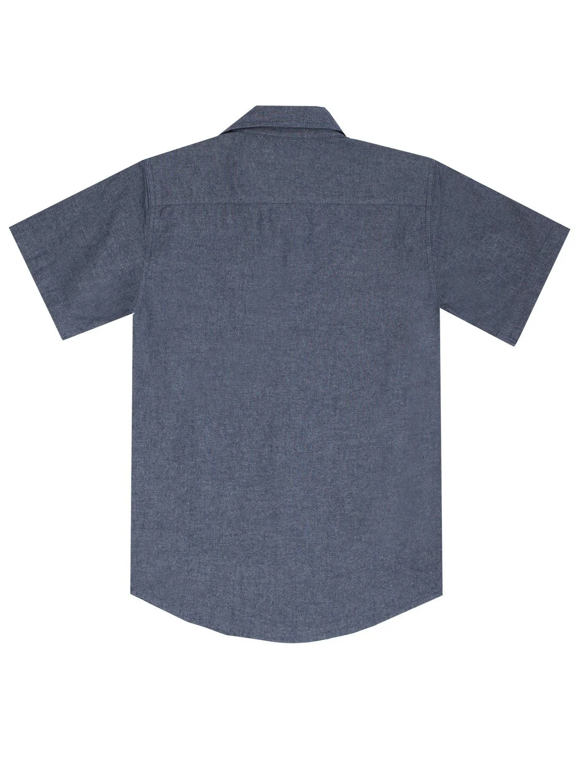 BOYS SHORT SLEEVE CHAMBRAY SHIRT - Image 3