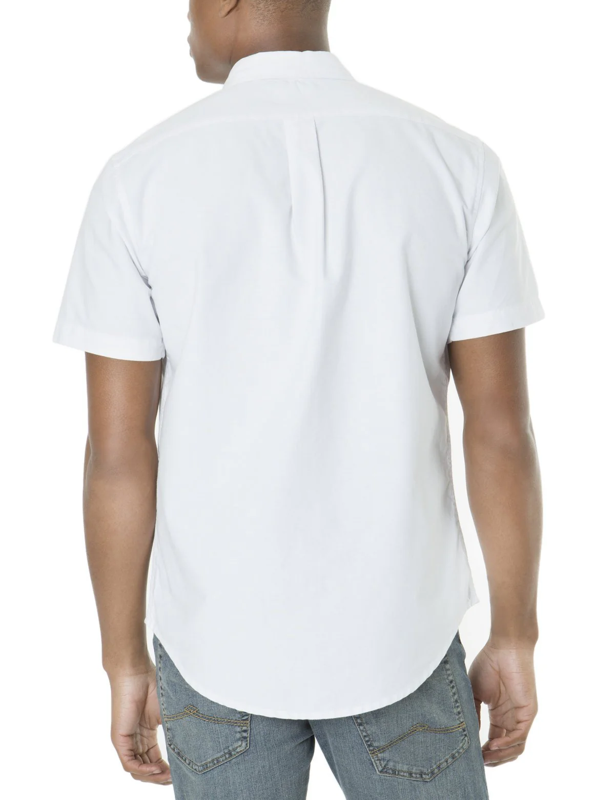 SHORT SLEEVE SOLID OXFORD - Image 3