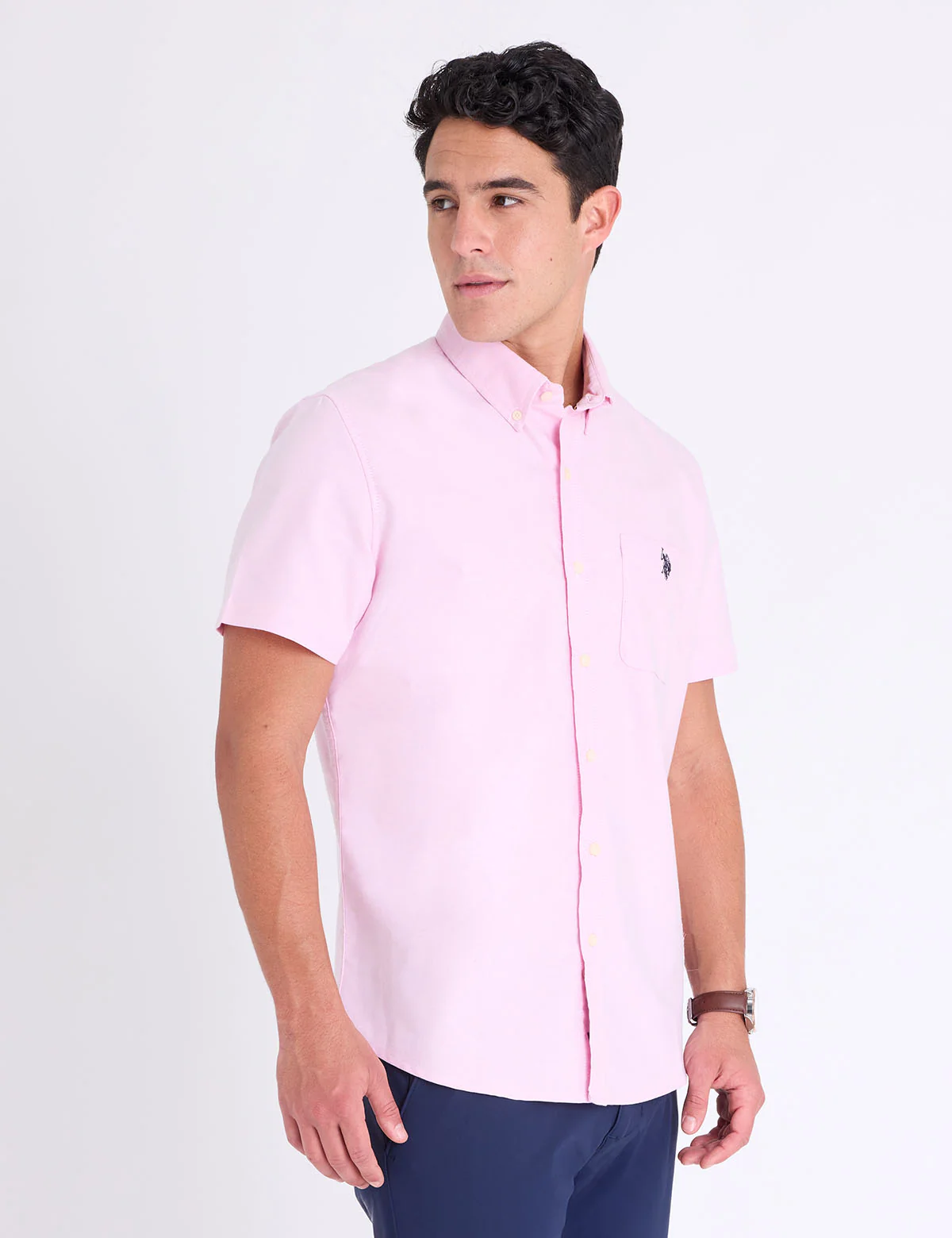 SHORT SLEEVE STRETCH OXFORD SHIRT - Image 11