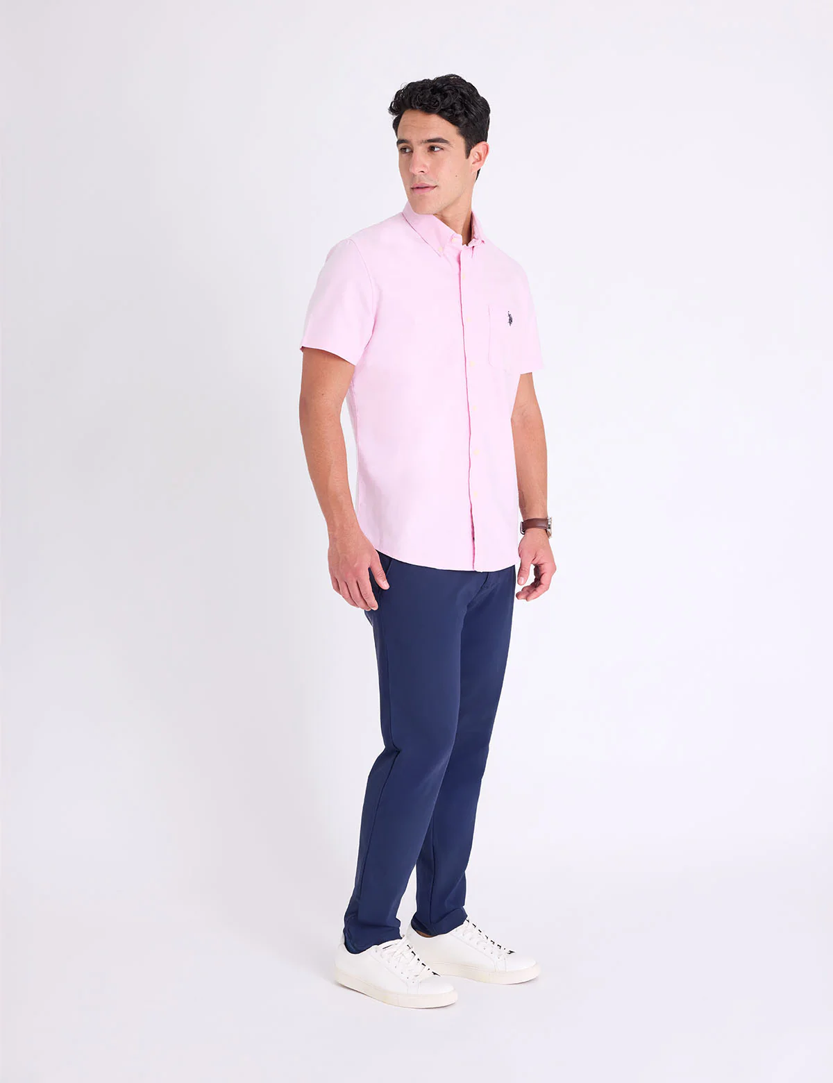 SHORT SLEEVE STRETCH OXFORD SHIRT - Image 13