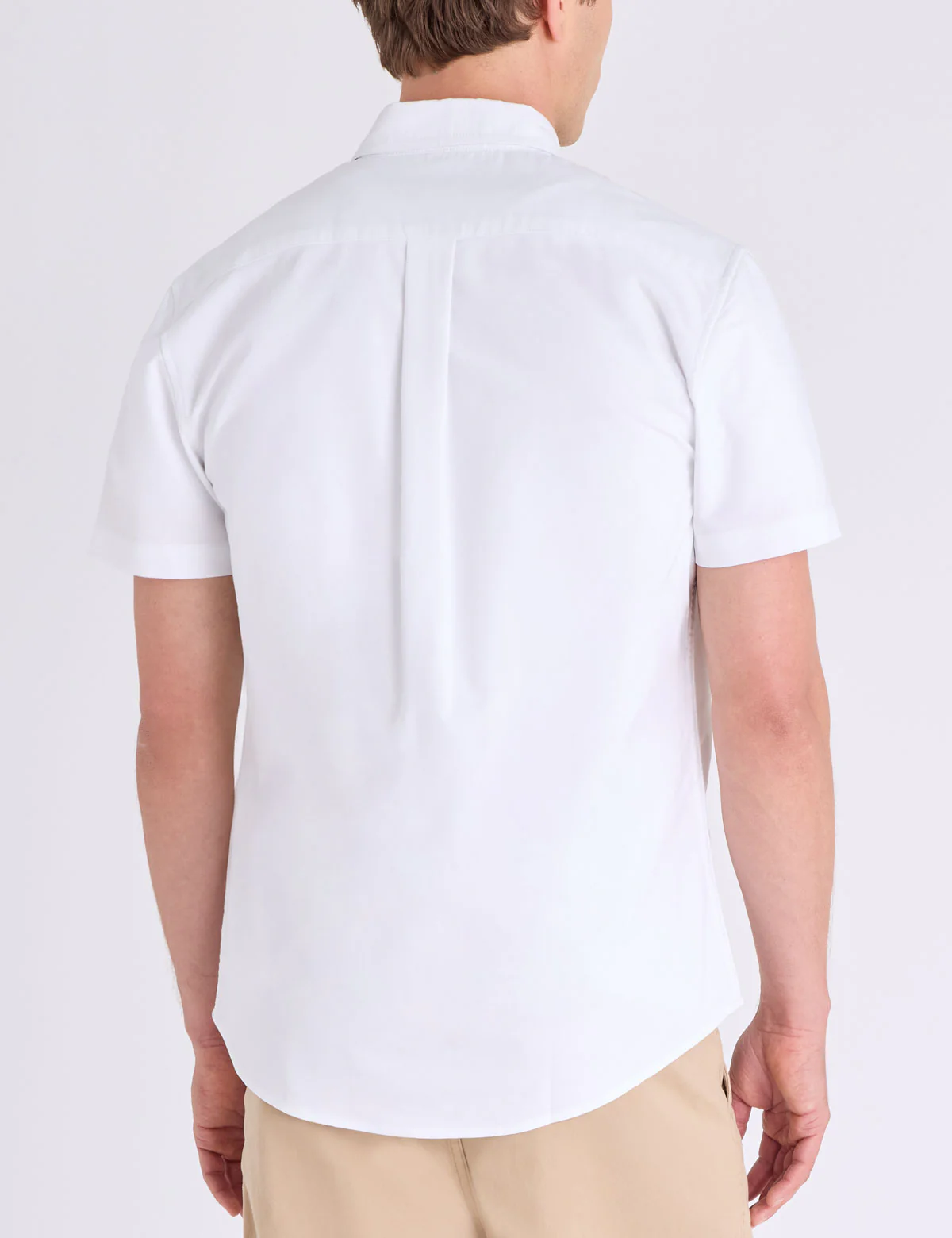 SHORT SLEEVE STRETCH OXFORD SHIRT - Image 5