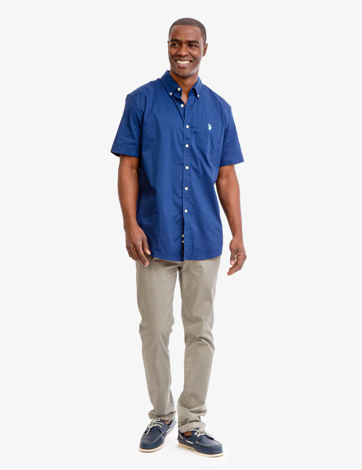 SHORT SLEEVE STRETCH POPLIN SHIRT - Image 12