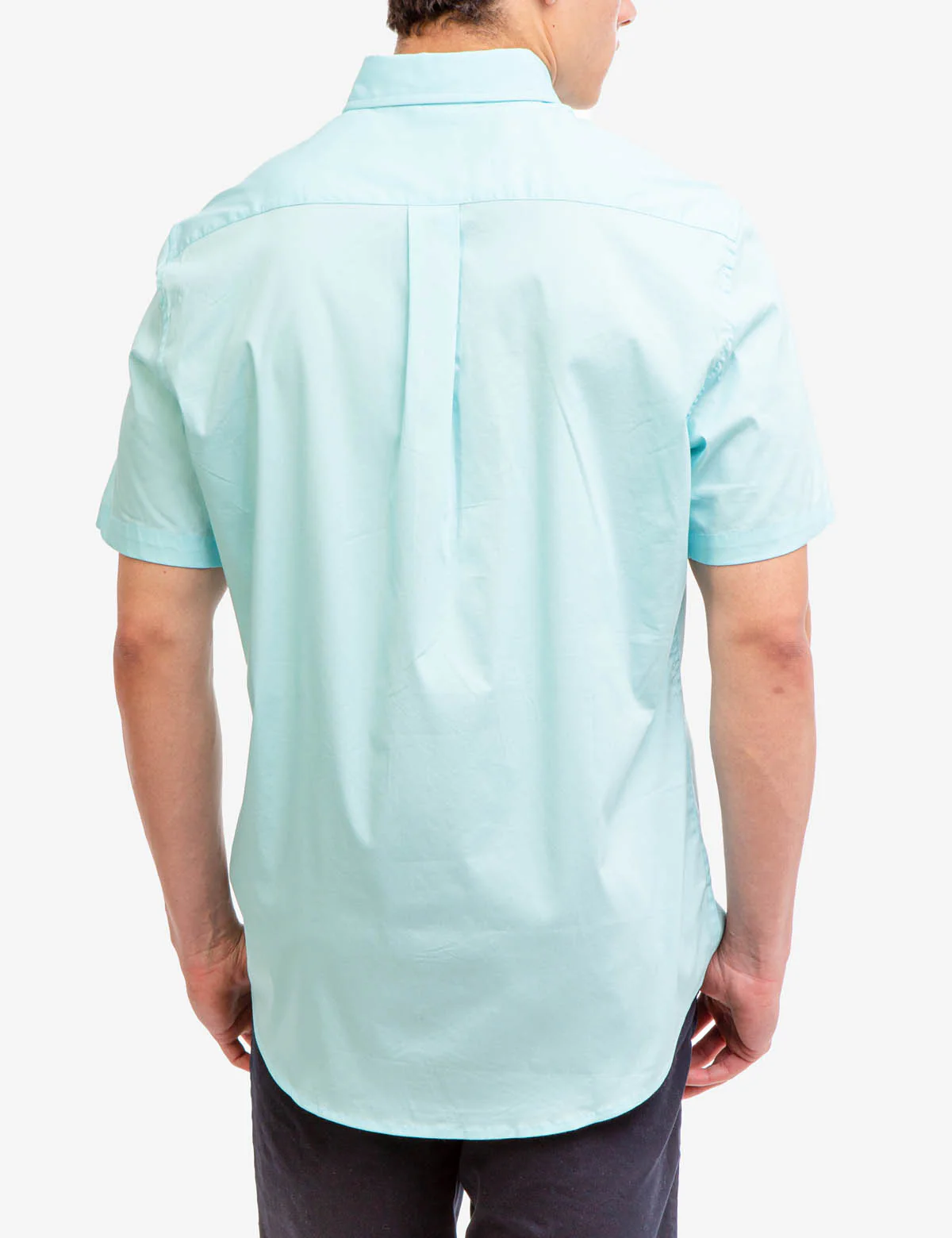 SHORT SLEEVE STRETCH POPLIN SHIRT - Image 20