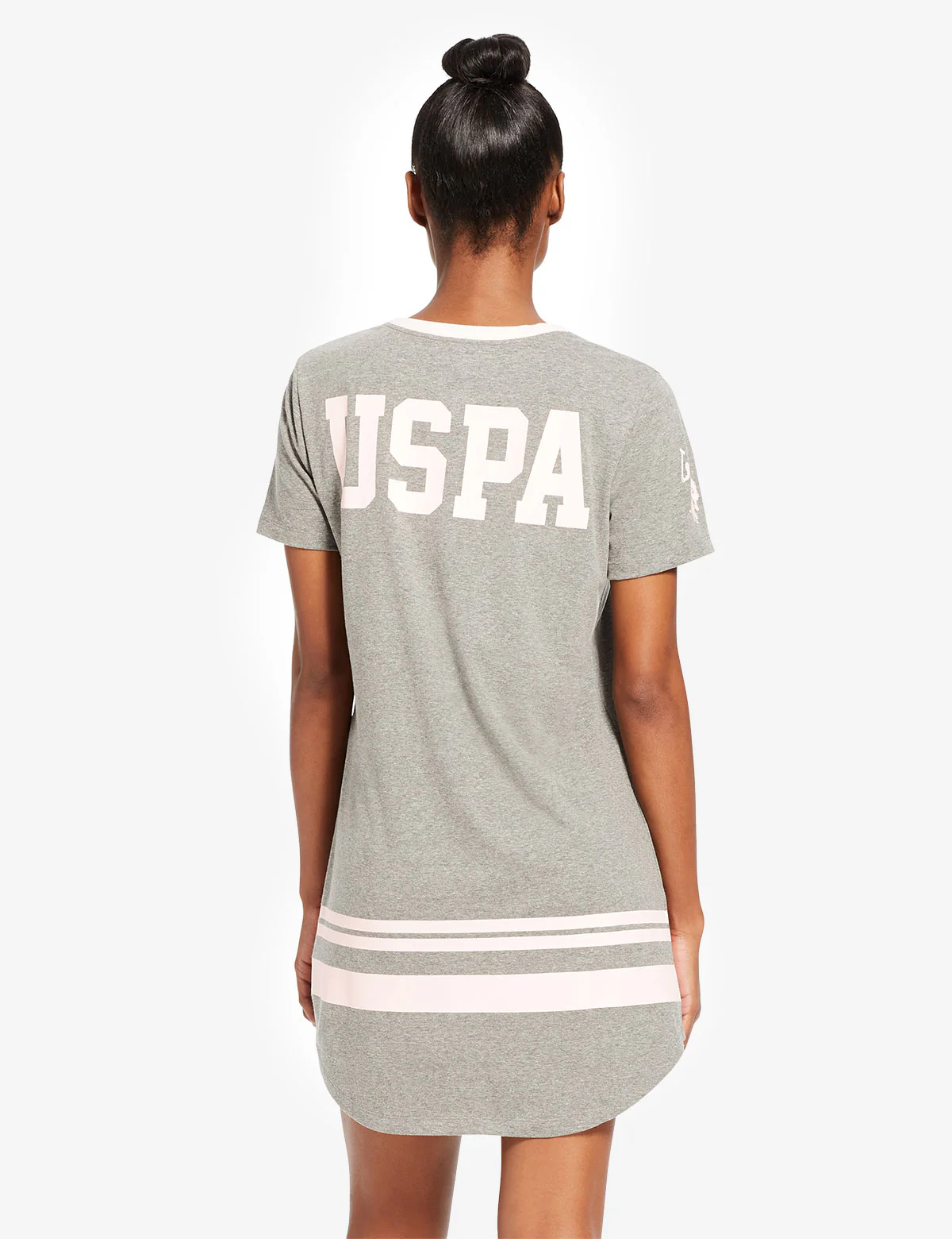 SHORT SLEEVE STRIPED LOGO DORMSHIRT - Image 2