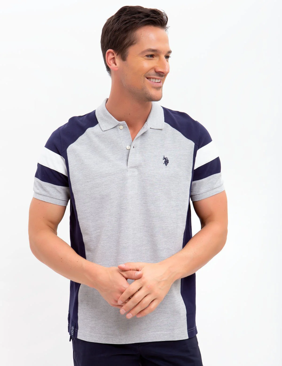 SHOULDER COLORBLOCK POLO SHIRT - Image 5