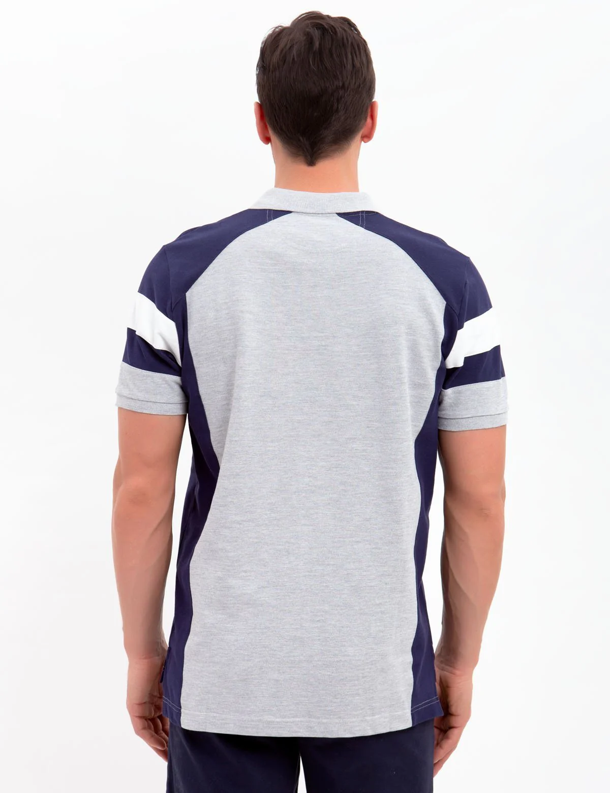 SHOULDER COLORBLOCK POLO SHIRT - Image 8