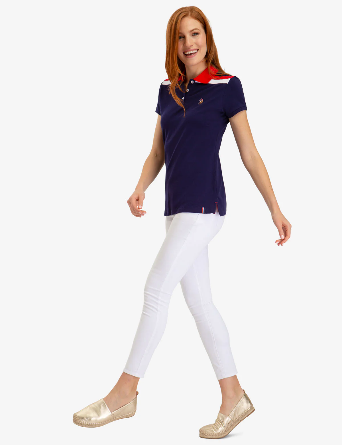 SHOULDER STRIPED POLO SHIRT - Image 6
