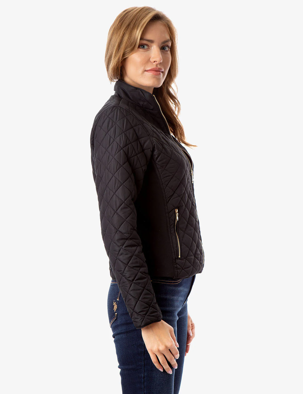 SIDE KNIT QUILTED JACKET - Image 2