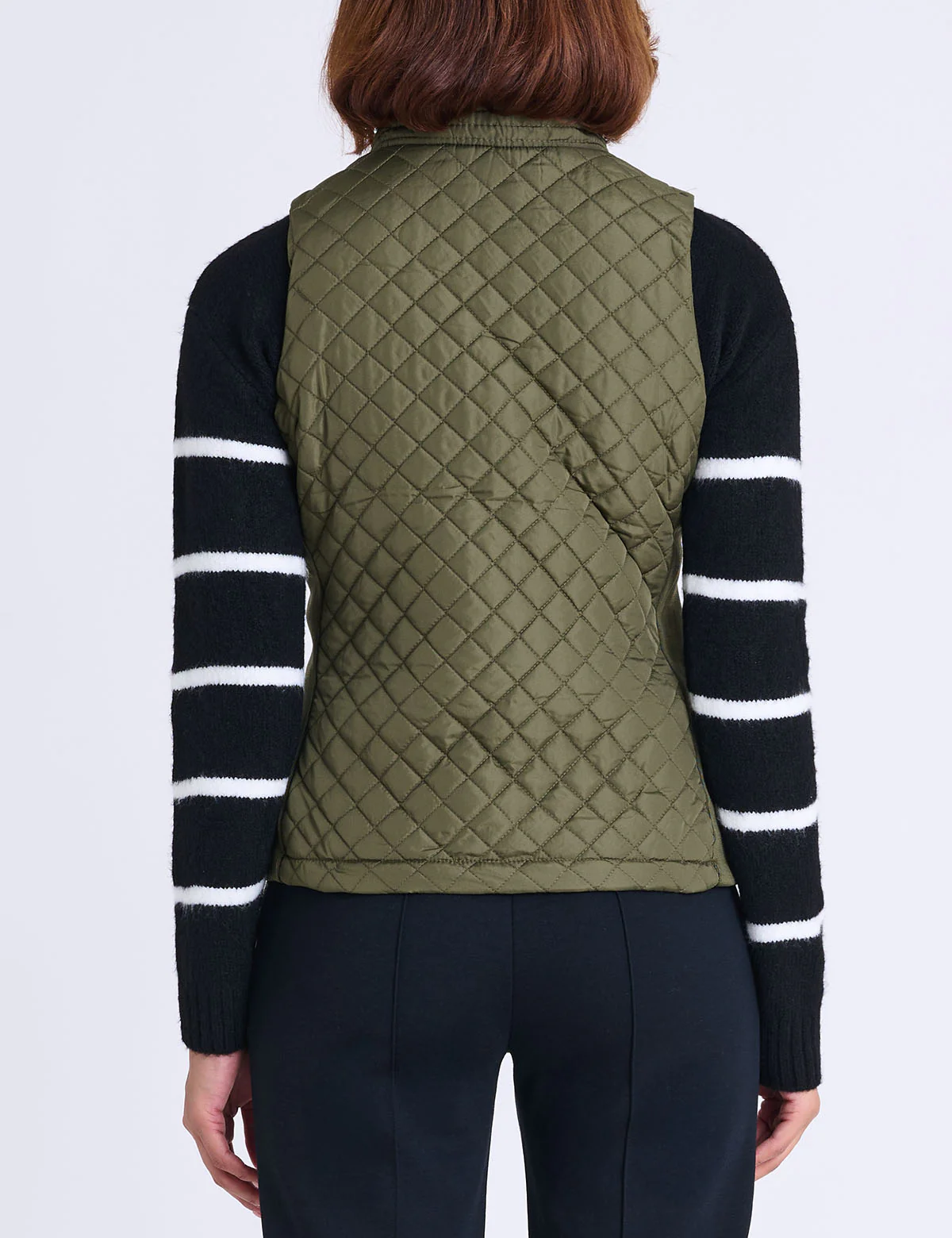 SIDE KNIT QUILTED VEST - Image 6