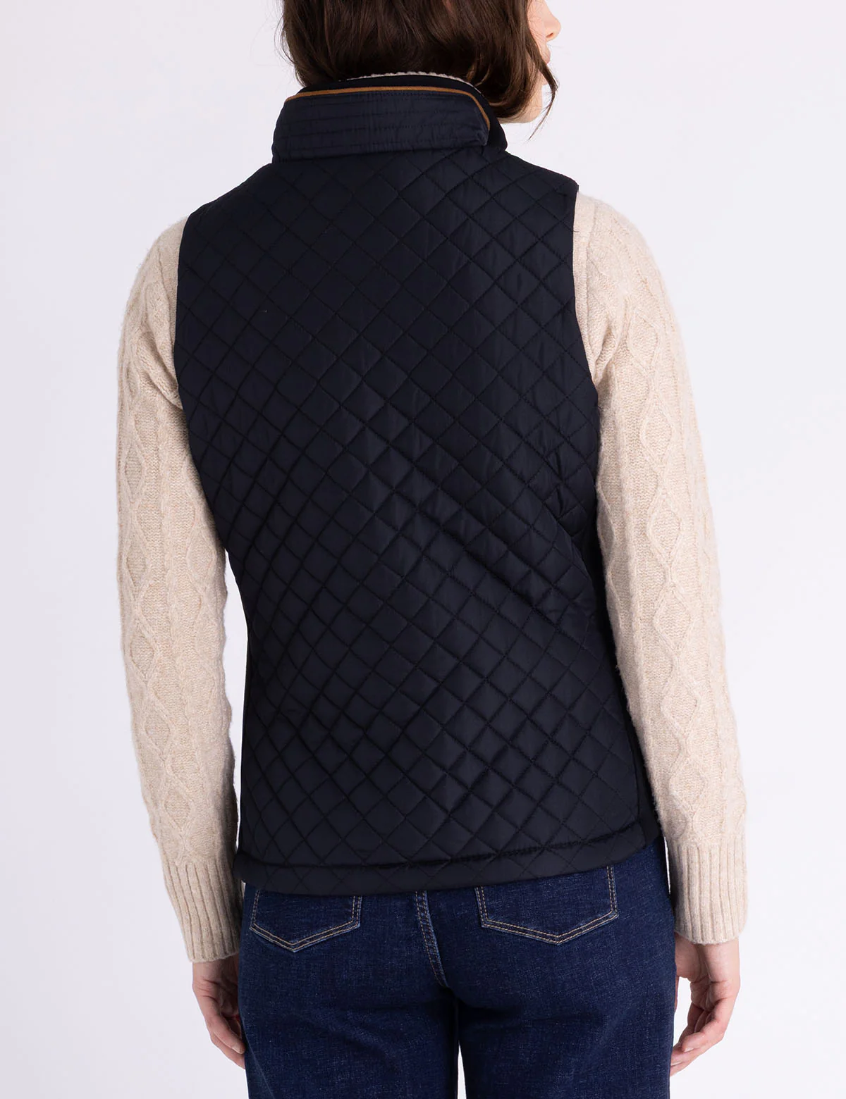 SIDE KNIT QUILTED VEST - Image 3