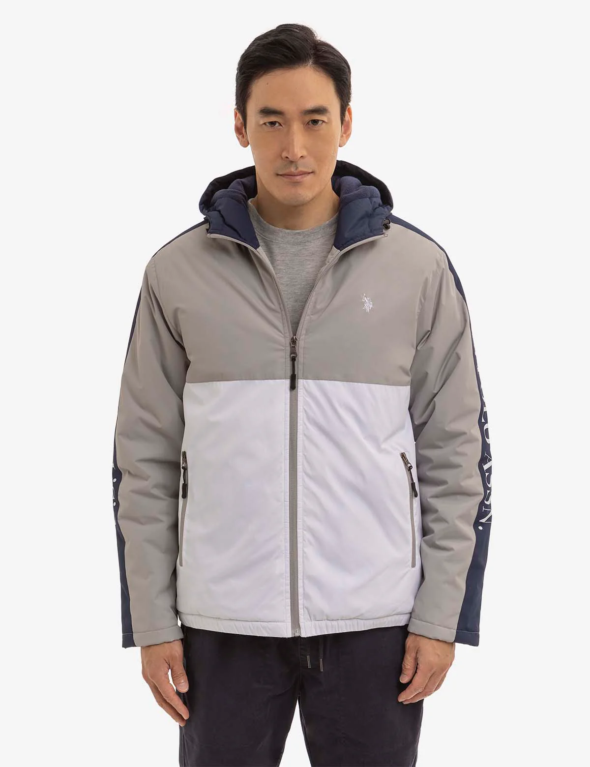 SIDE TAPE COLORBLOACK LOGO WINDBREAKER - Image 4