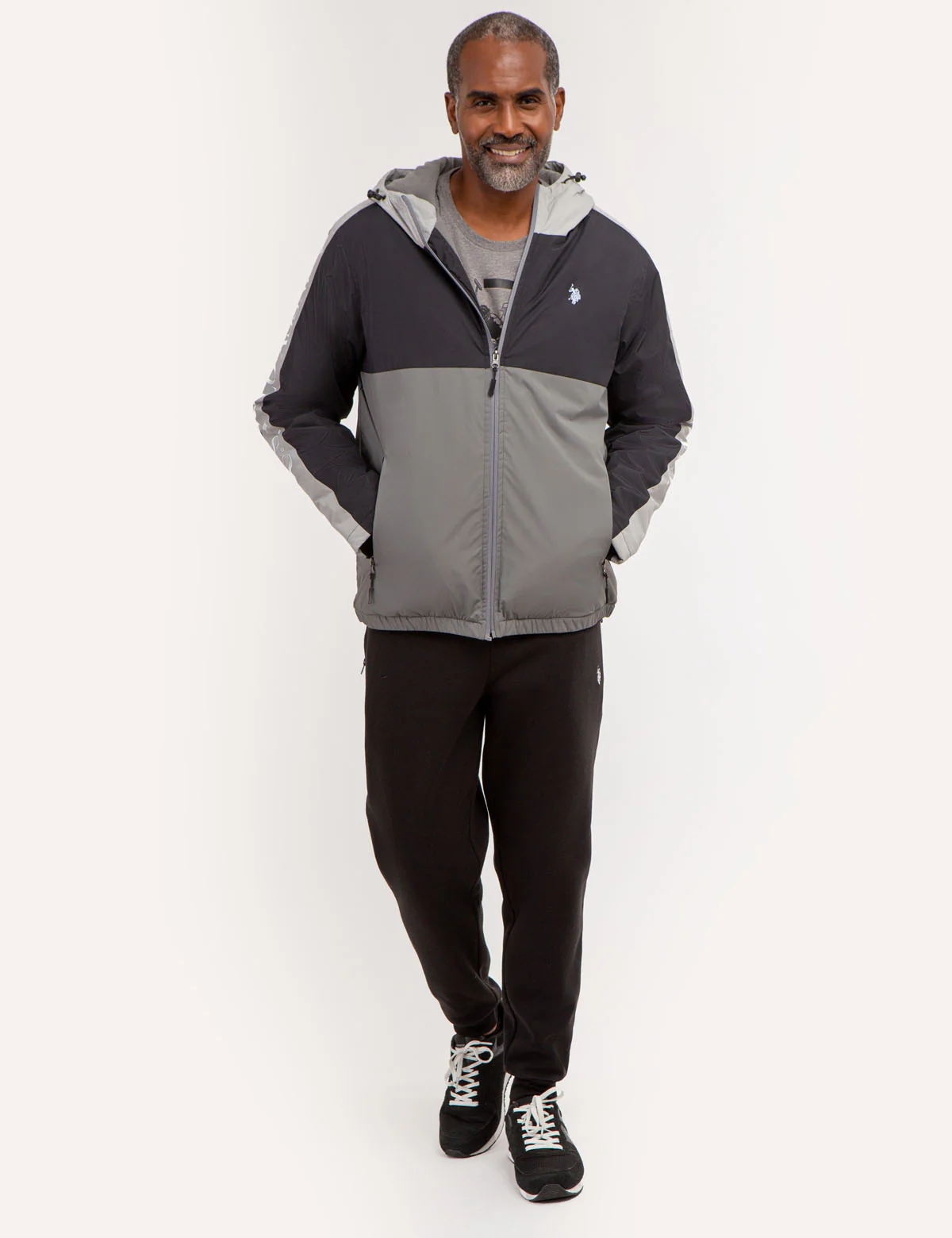 SIDE TAPE COLORBLOCK LOGO WINDBREAKER - Image 6