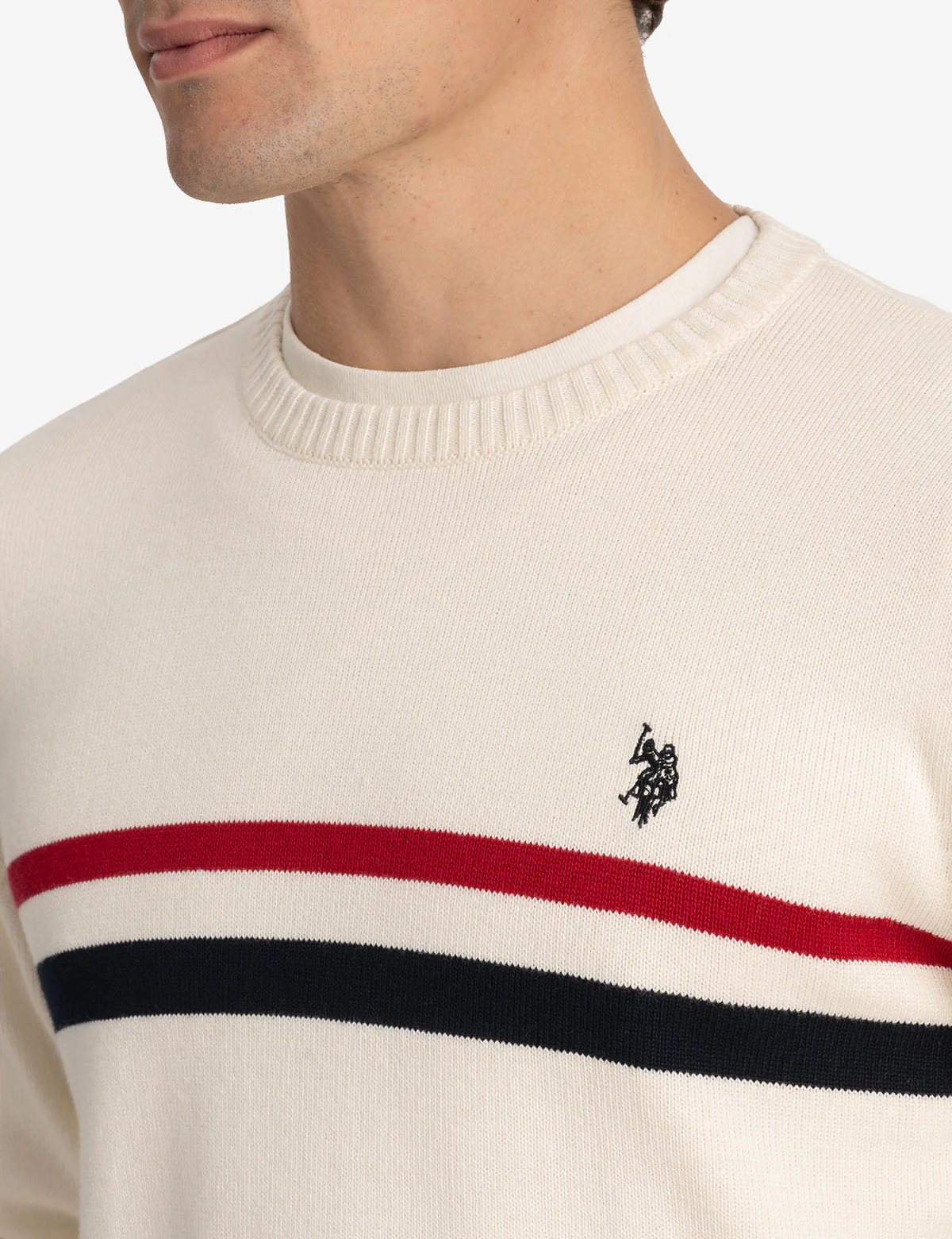 SIGNATURE STRIPE CREW NECK SWEATER - Image 7