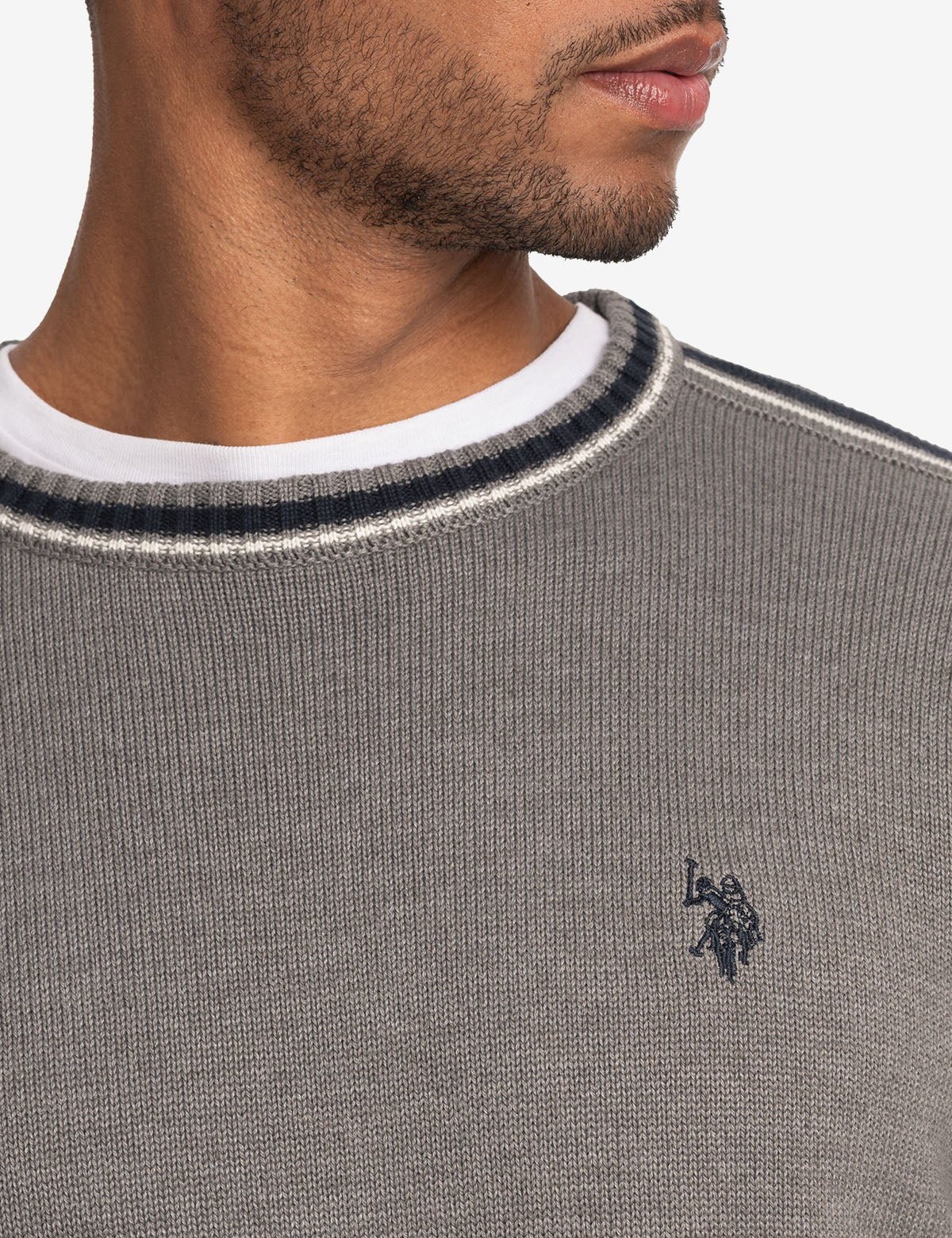 SIGNATURE STRIPE CREW NECK SWEATER - Image 5