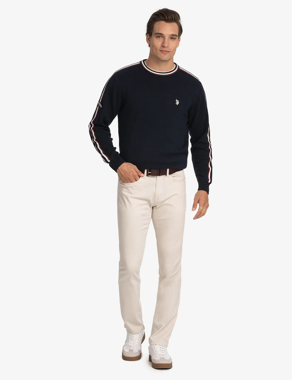 SIGNATURE STRIPE CREW NECK SWEATER - Image 7