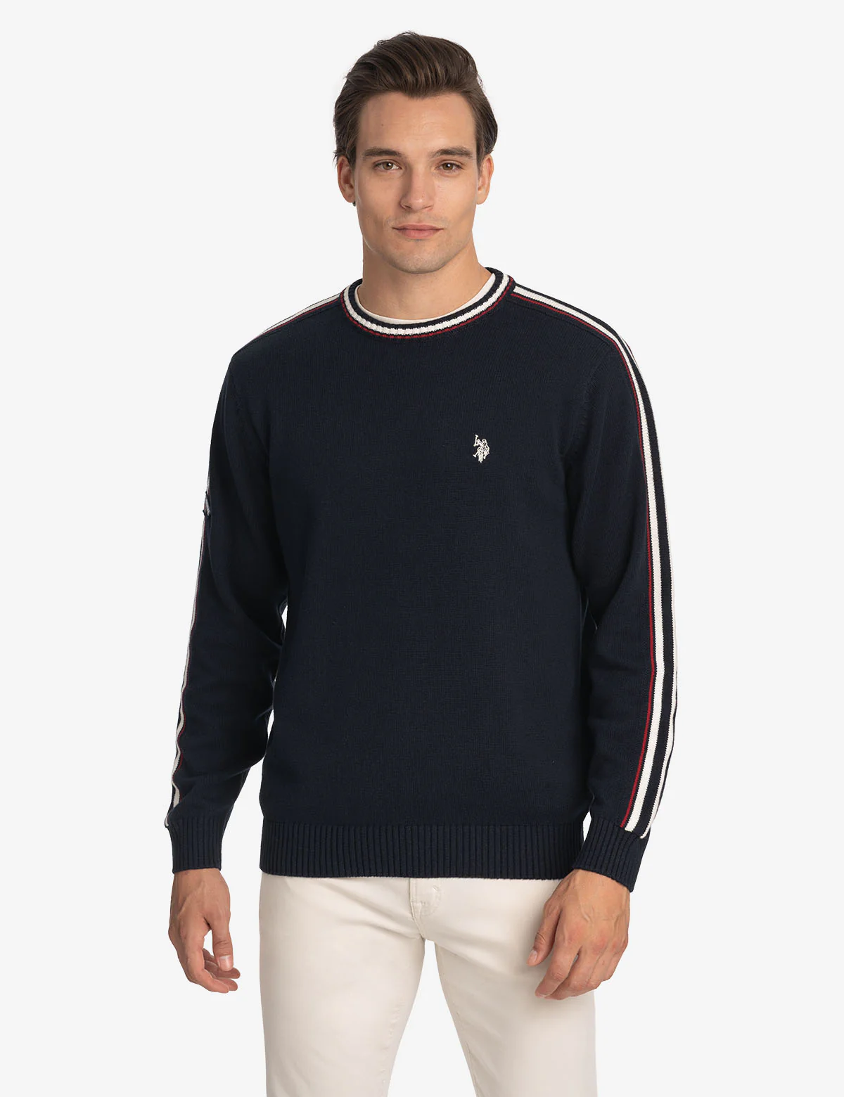 SIGNATURE STRIPE CREW NECK SWEATER - Image 8