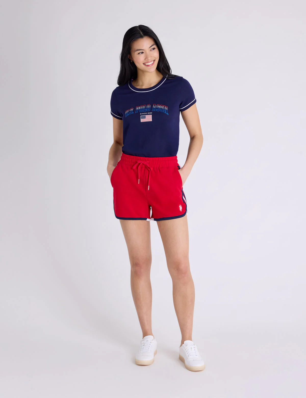 SIGNATURE STRIPE PIPING GRAPHIC T-SHIRT - Image 5