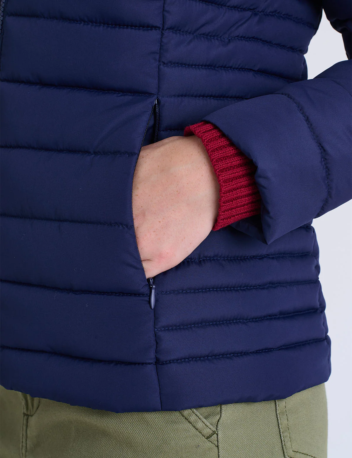 SIGNATURE STRIPE PUFFER JACKET WITH HOOD - Image 5