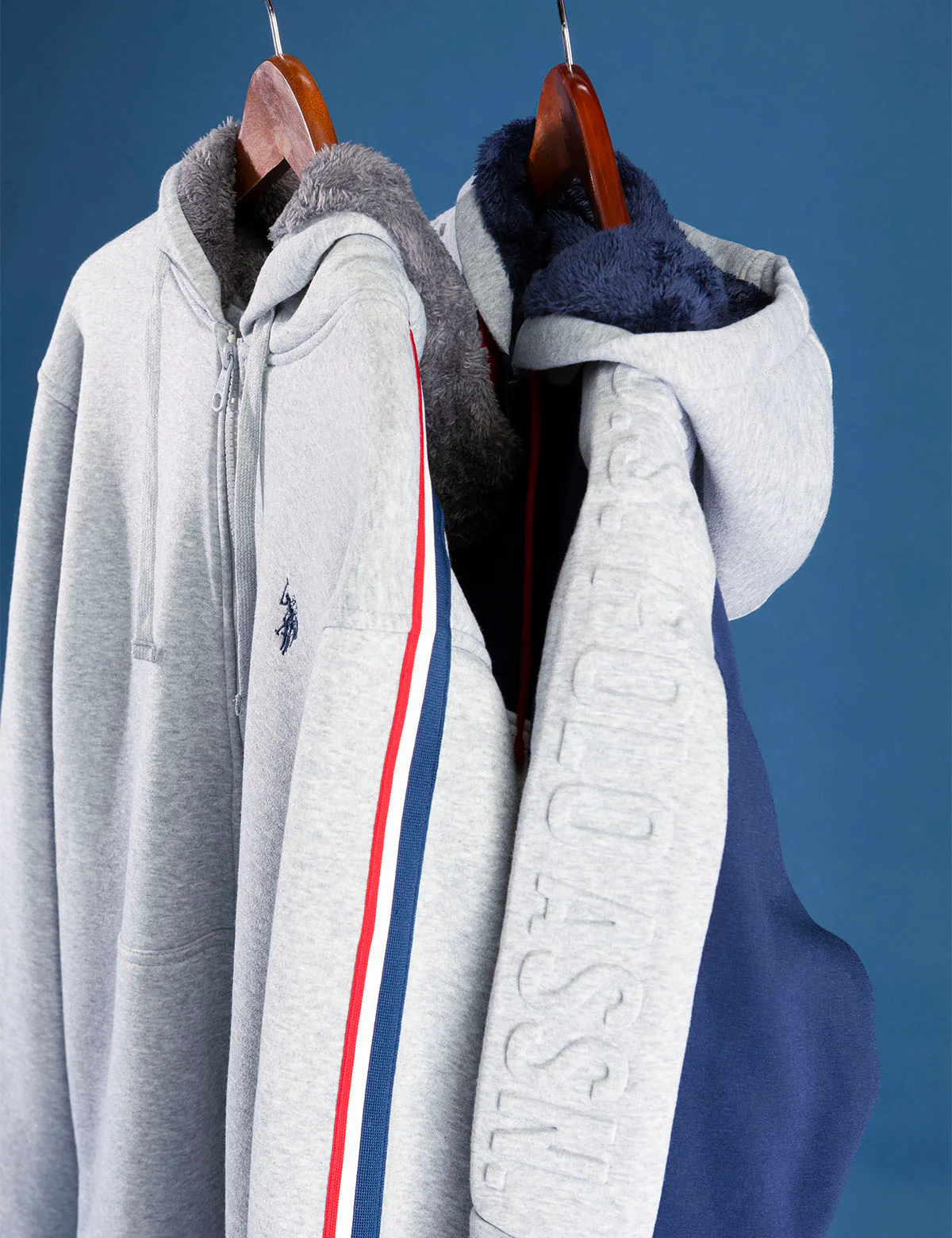 SIGNATURE STRIPE SHERPA HOODIE - Image 4