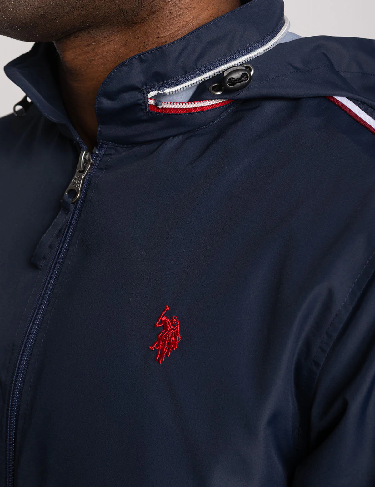SIGNATURE STRIPE STOW HOOD JACKET - Image 9