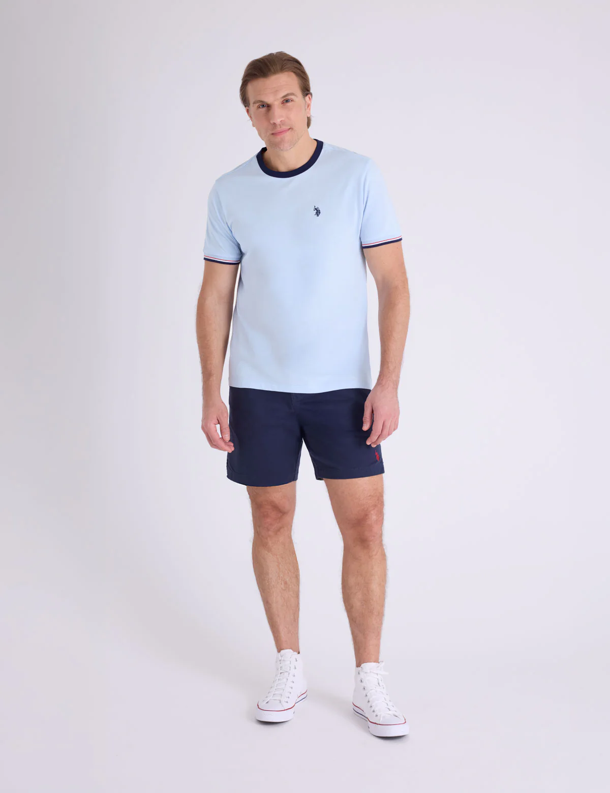 SIGNATURE STRIPE TRIM RINGER T-SHIRT - Image 10