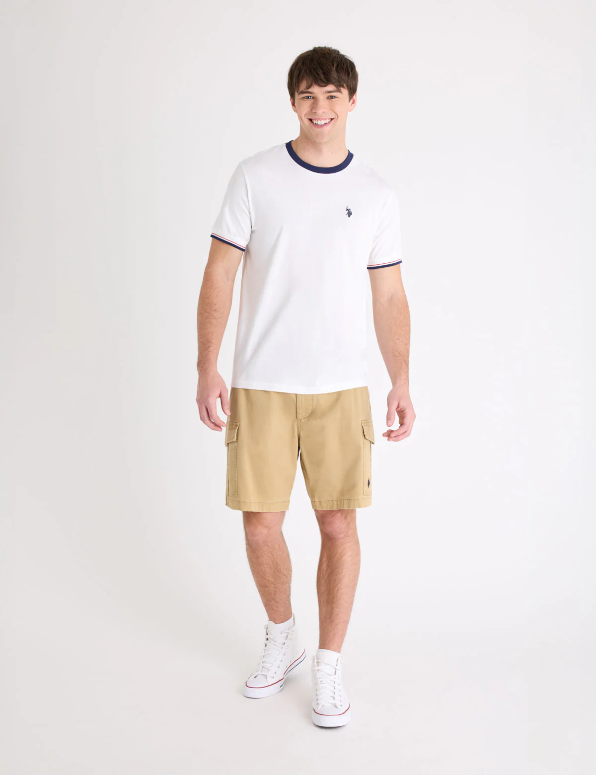 SIGNATURE STRIPE TRIM RINGER T-SHIRT - Image 10