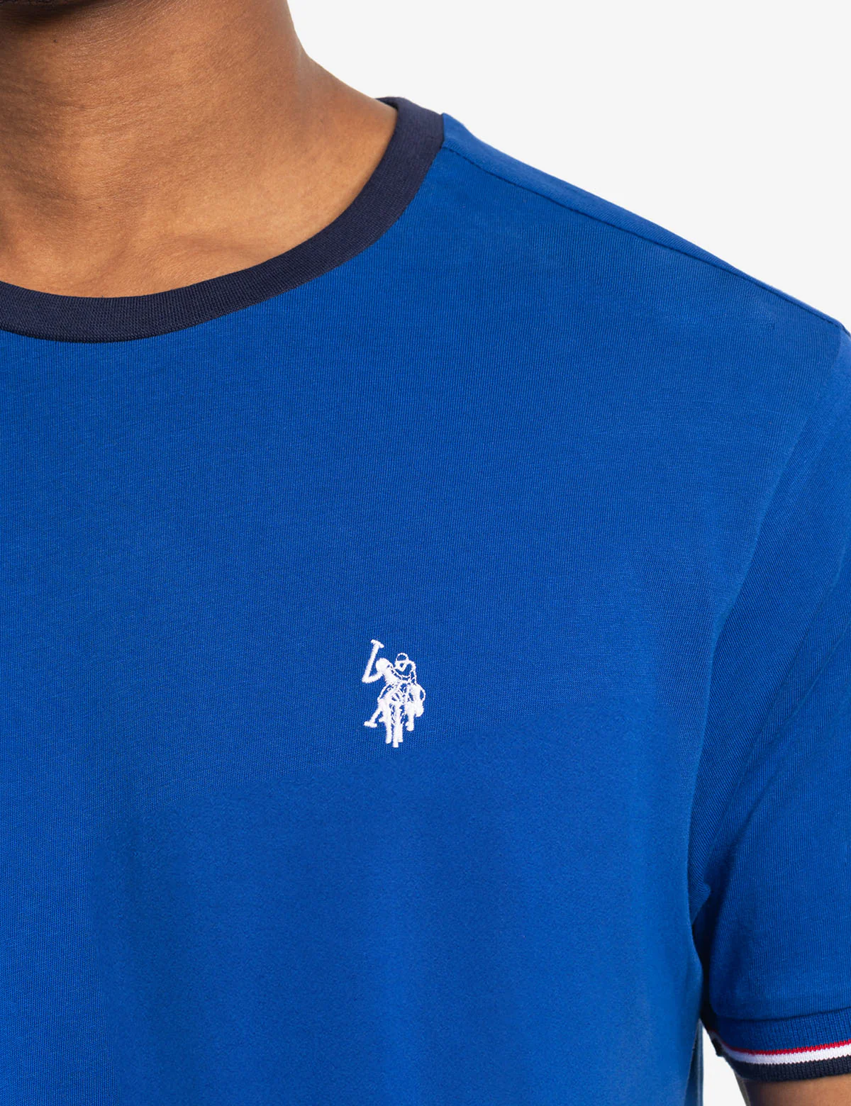 SIGNATURE STRIPE TRIM RINGER T-SHIRT - Image 3