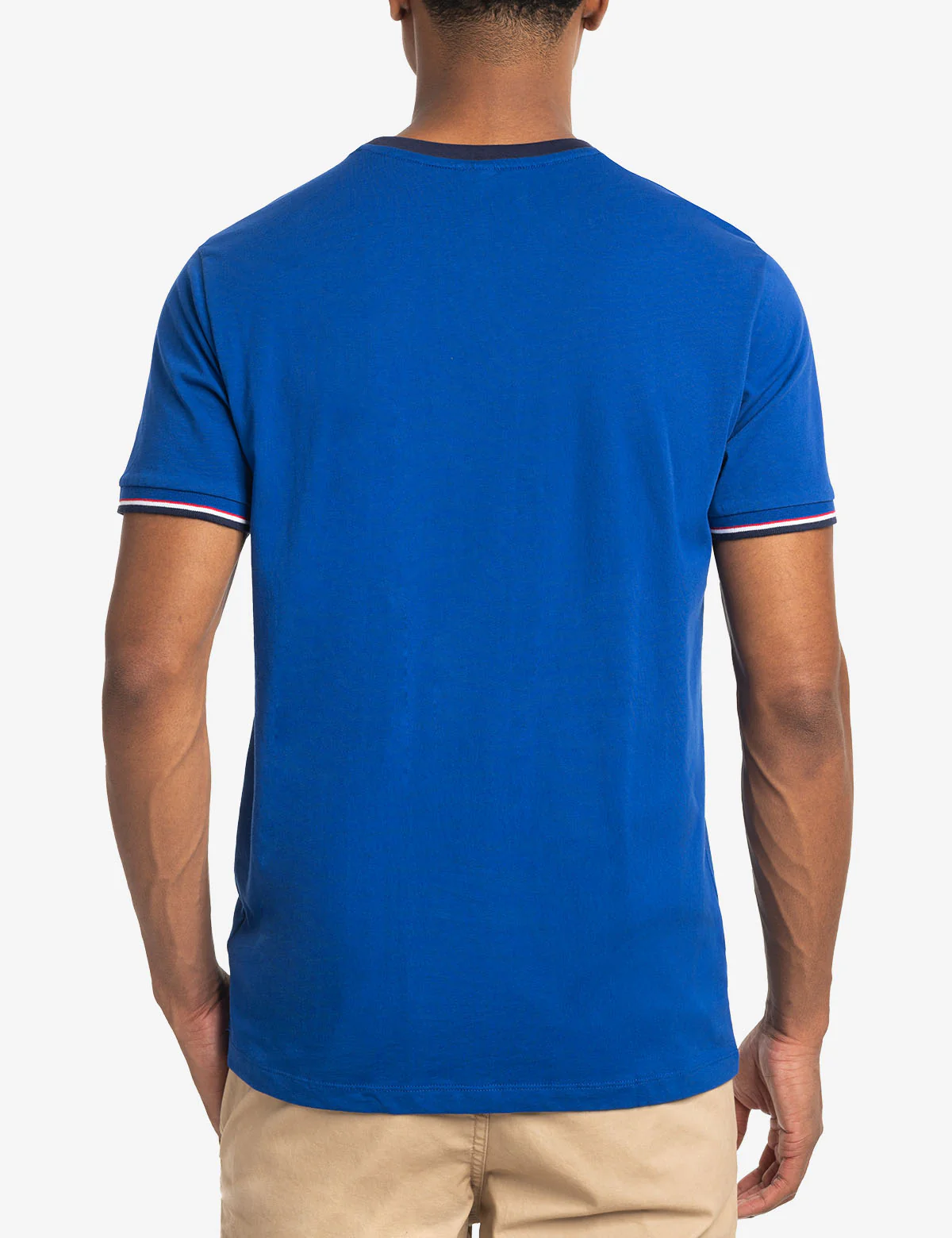 SIGNATURE STRIPE TRIM RINGER T-SHIRT - Image 4