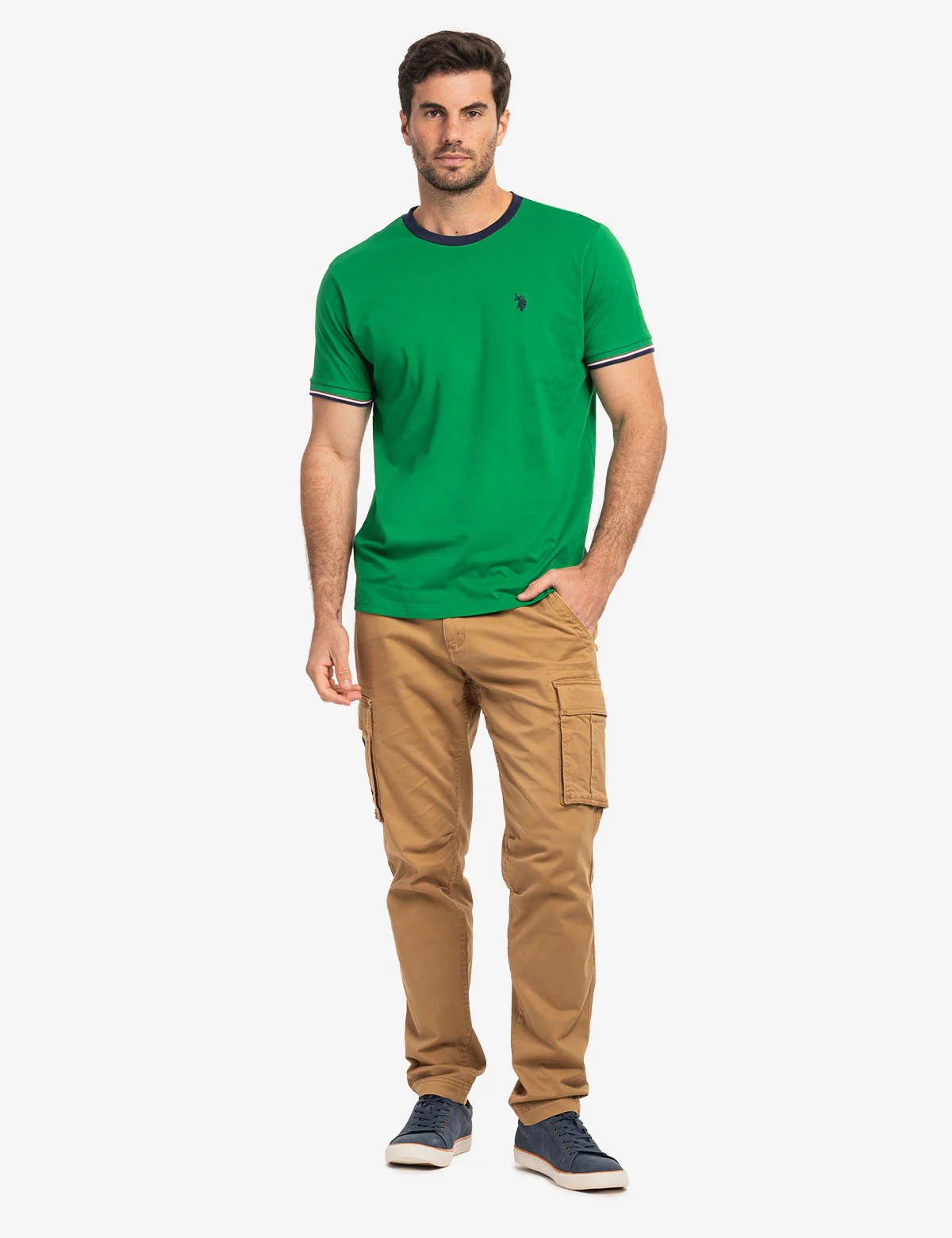 SIGNATURE STRIPE TRIM RINGER T-SHIRT - Image 6