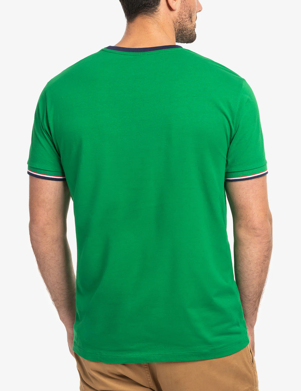 SIGNATURE STRIPE TRIM RINGER T-SHIRT - Image 8