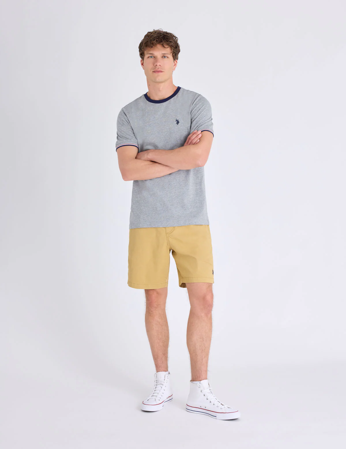 SIGNATURE STRIPE TRIM RINGER T-SHIRT - Image 23