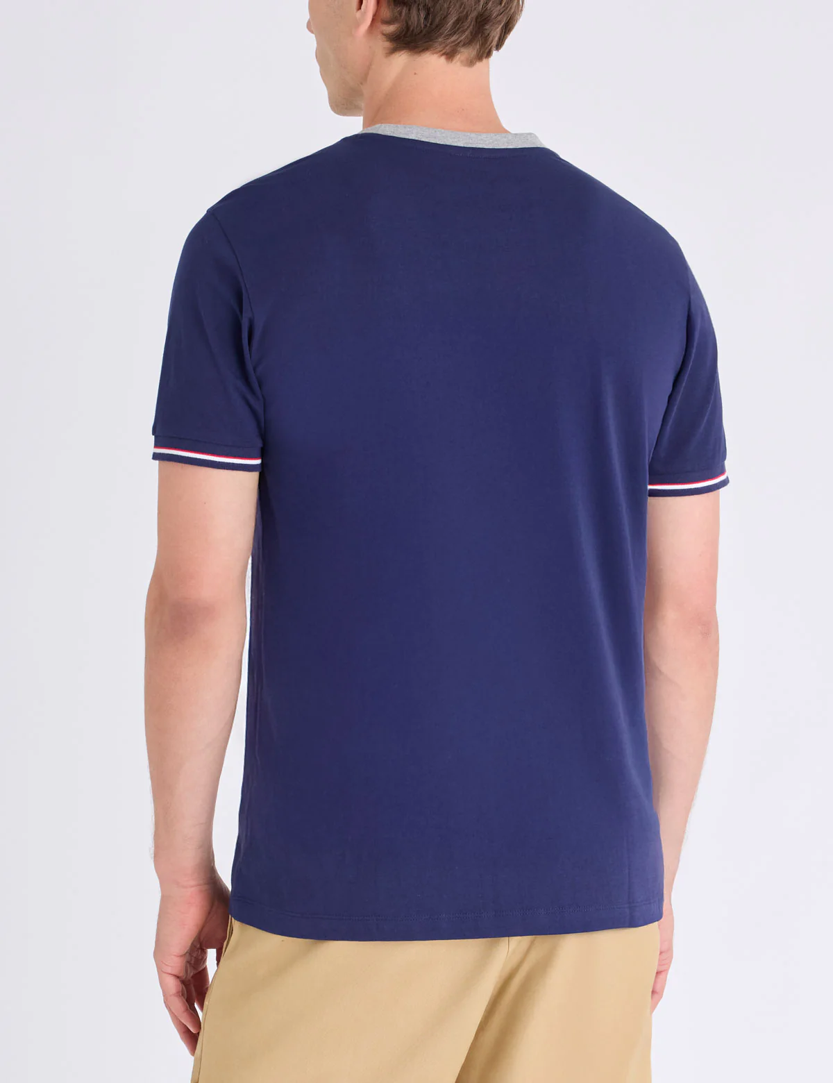 SIGNATURE STRIPE TRIM RINGER T-SHIRT - Image 6
