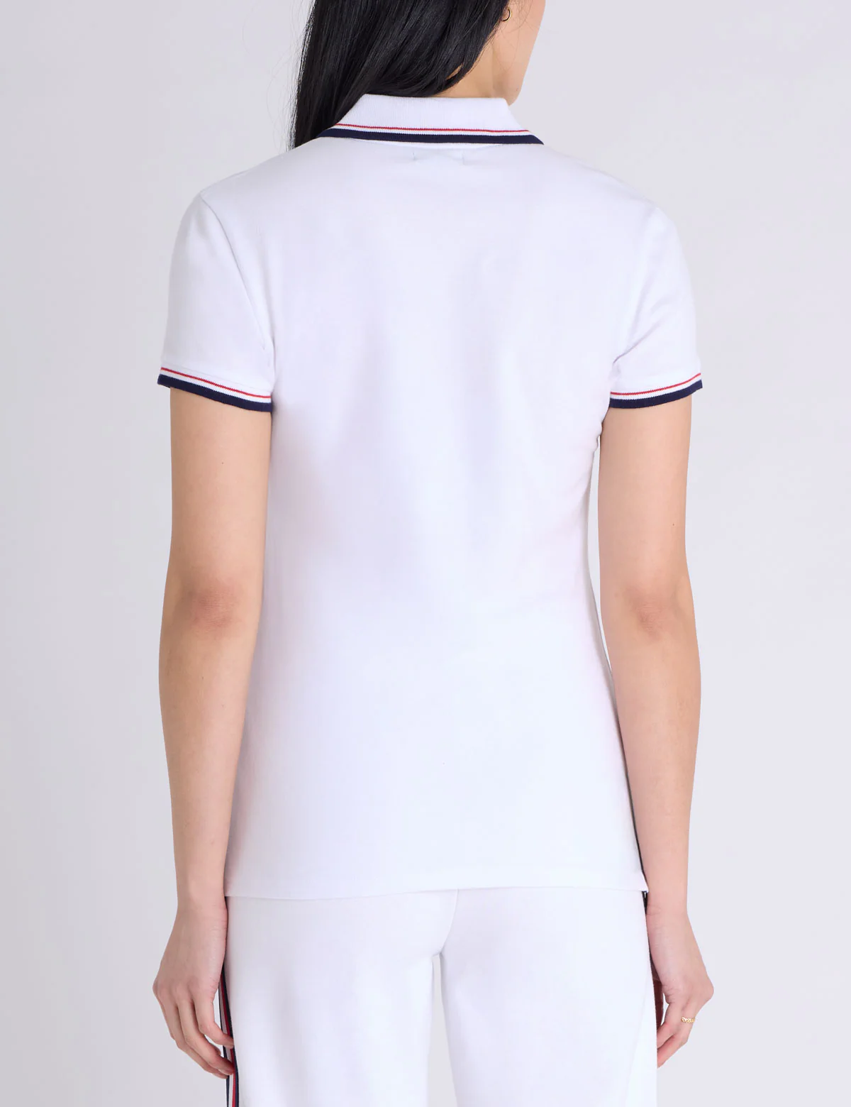 SIGNATURE STRIPE ZIP PLACKET POLO SHIRT - Image 5
