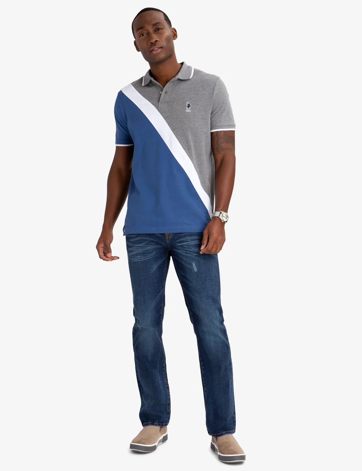 RUBBER LOGO POLO SHIRT - Image 2