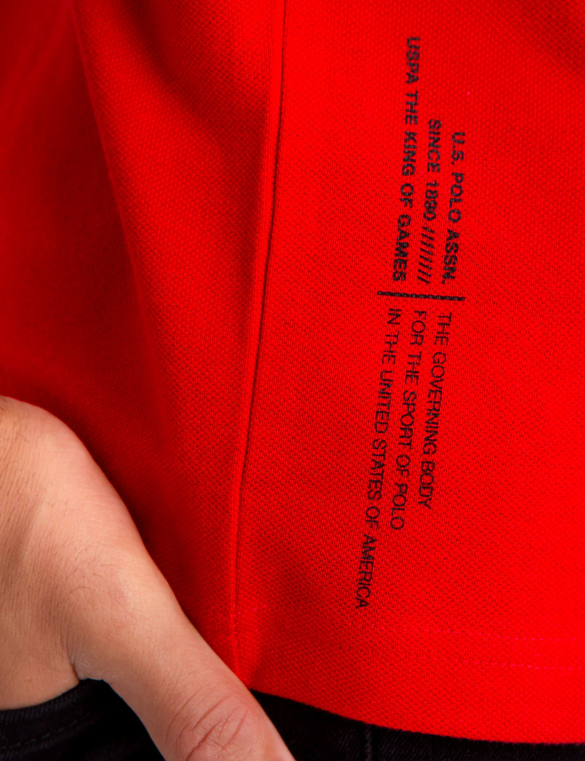 SILVER METALLIC DETAIL COLORBLOCK POLO SHIRT - Image 12