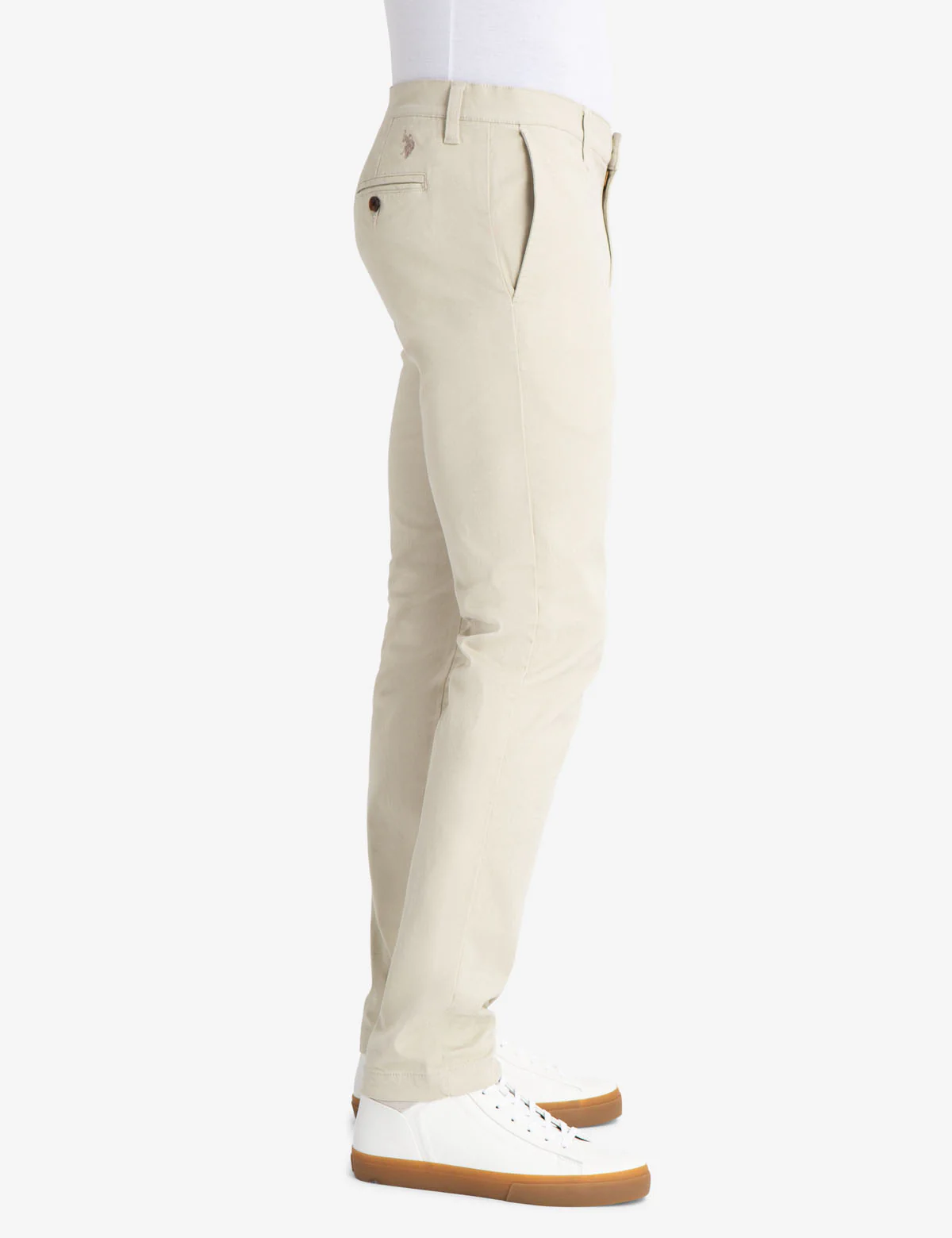 BLACK MALLET SKINNY STRETCH TWILL CHINOS - Image 2