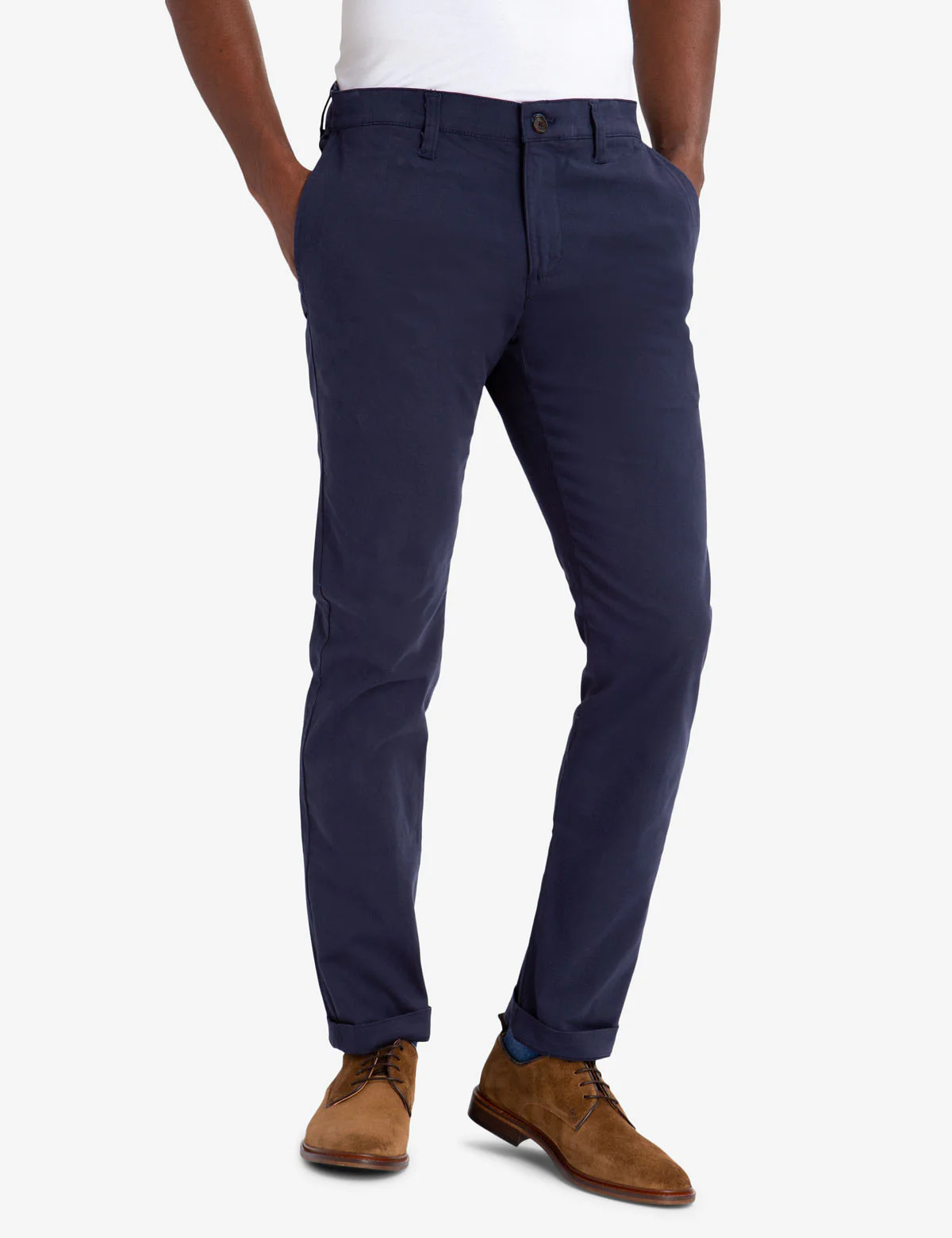 BLACK MALLET SKINNY STRETCH TWILL CHINOS - Image 4