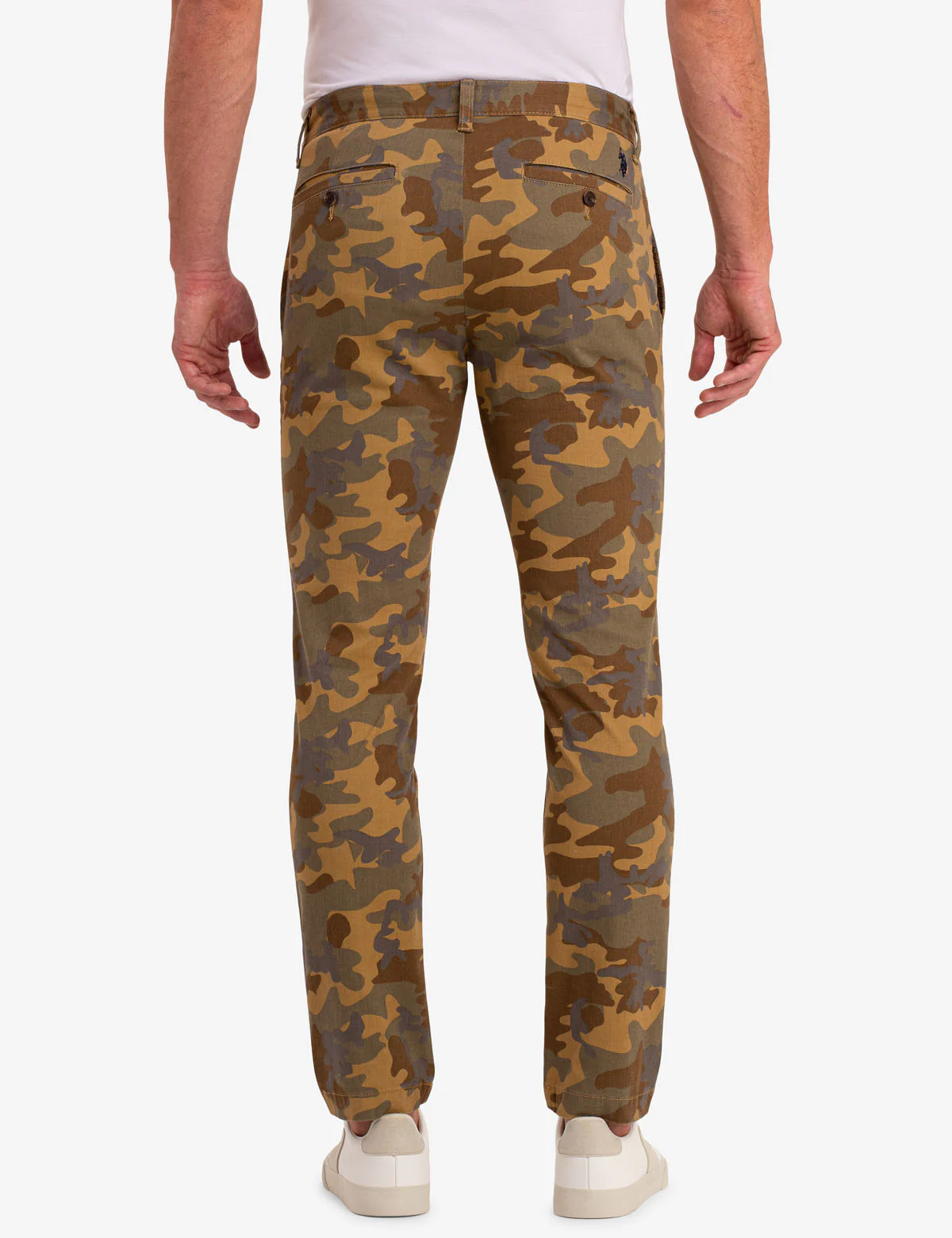 SLIM CAMO CHINO PANTS - Image 3