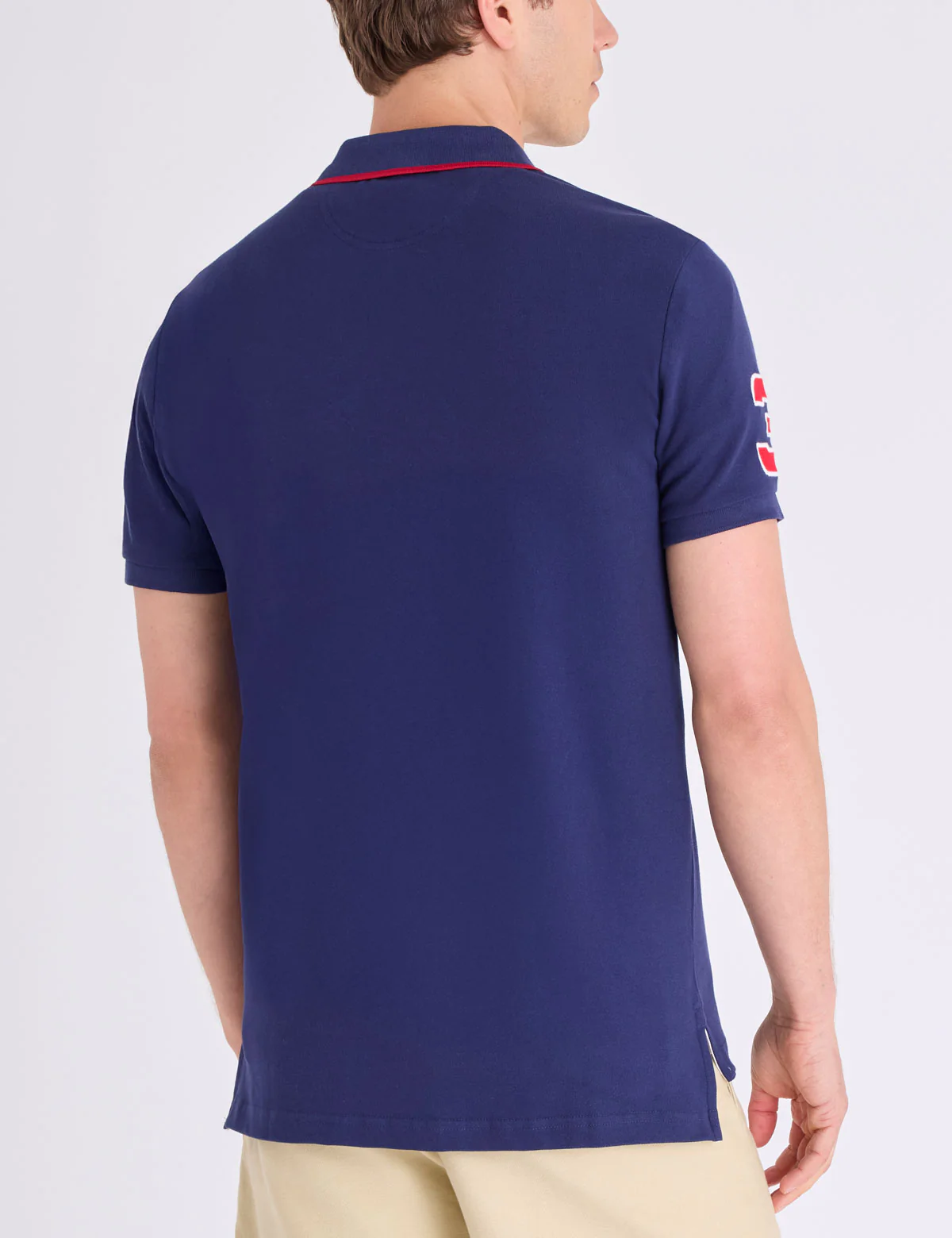 SLIM FIT BIG LOGO MULTI-TONAL POLO SHIRT - Image 11