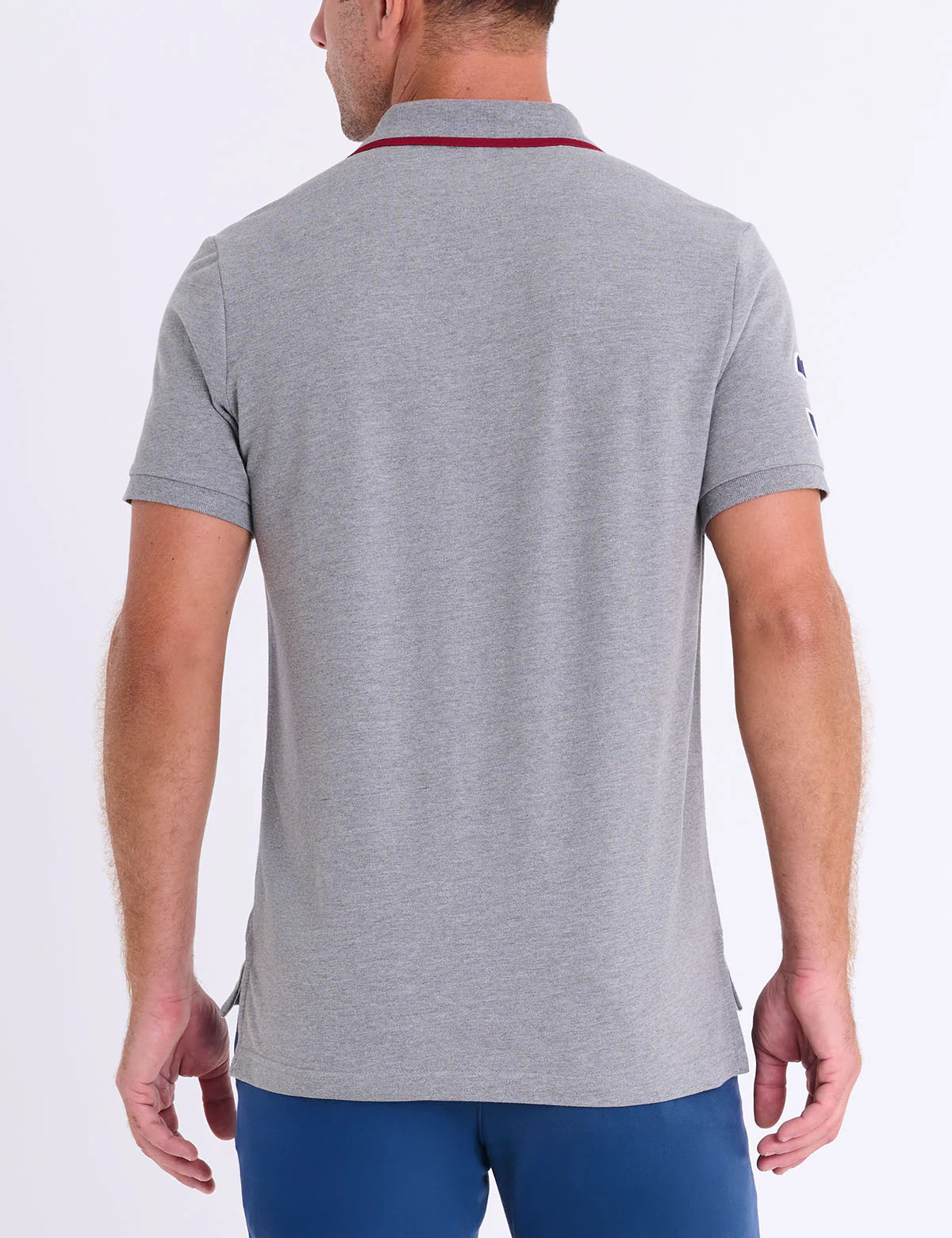 SLIM FIT BIG LOGO MULTI-TONAL POLO SHIRT - Image 23