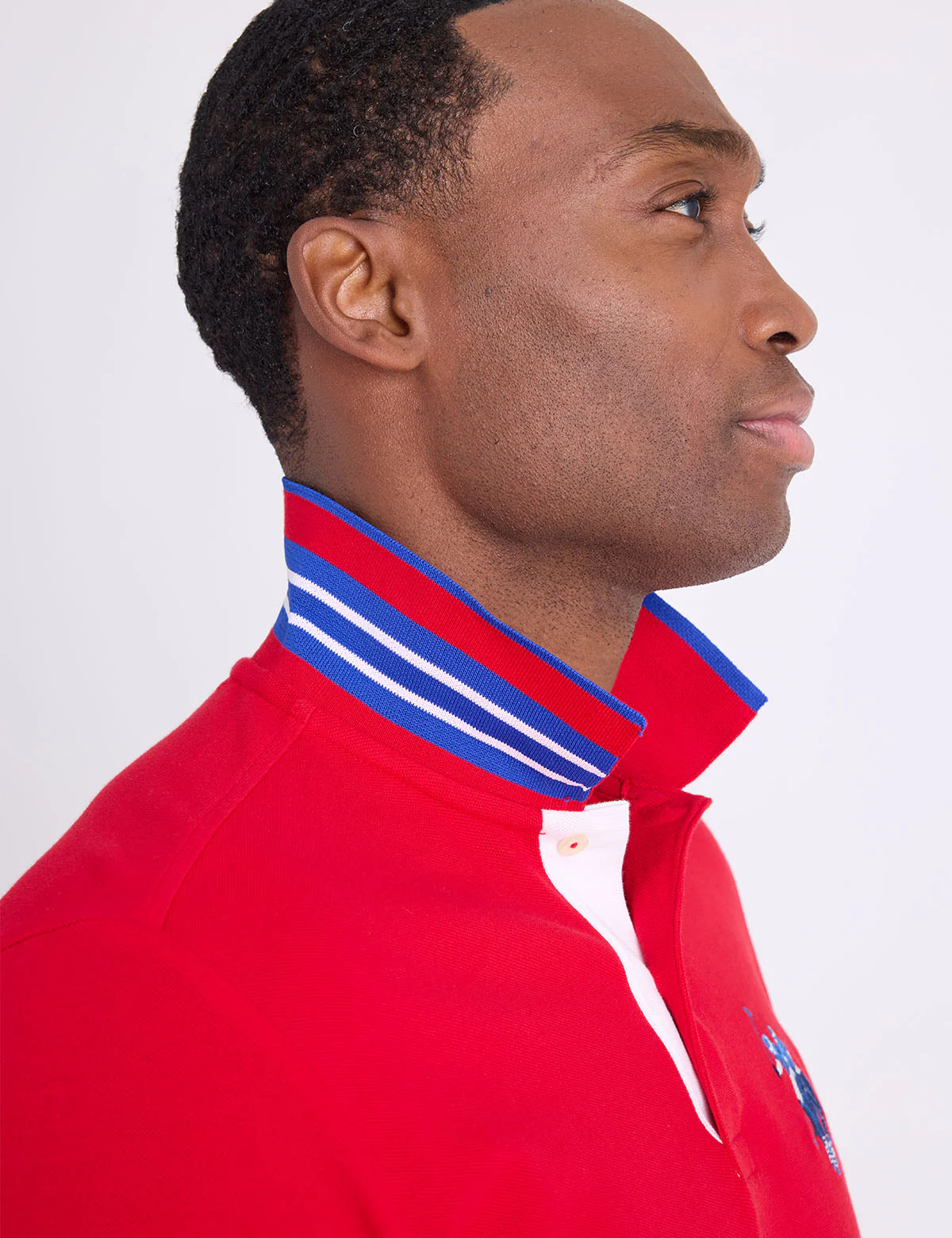 SLIM FIT BIG LOGO MULTI-TONAL POLO SHIRT - Image 26
