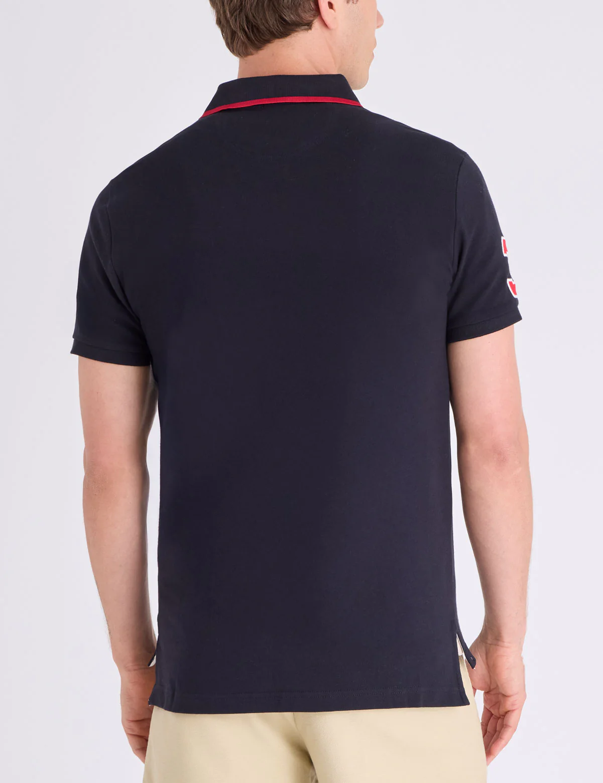 SLIM FIT BIG LOGO MULTI-TONAL POLO SHIRT - Image 5
