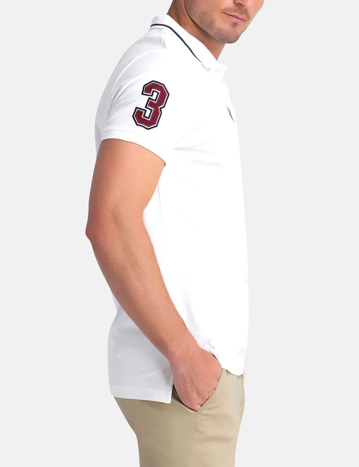 SLIM FIT BIG LOGO POLO SHIRT - Image 3