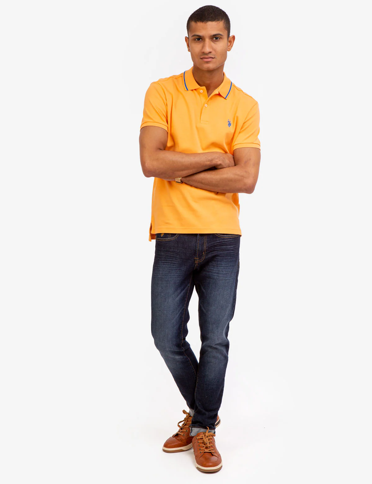 SLIM FIT INTERLOCK POLO SHIRT - Image 12