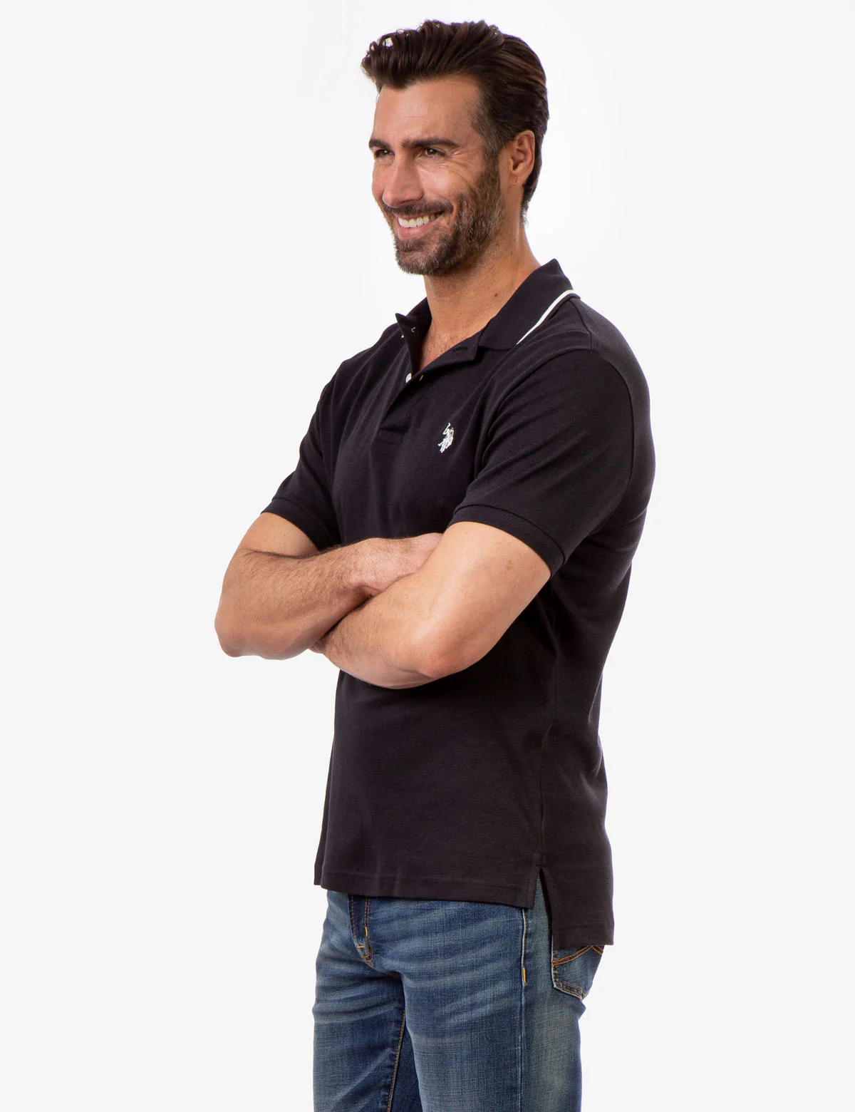 SLIM FIT INTERLOCK POLO SHIRT - Image 16