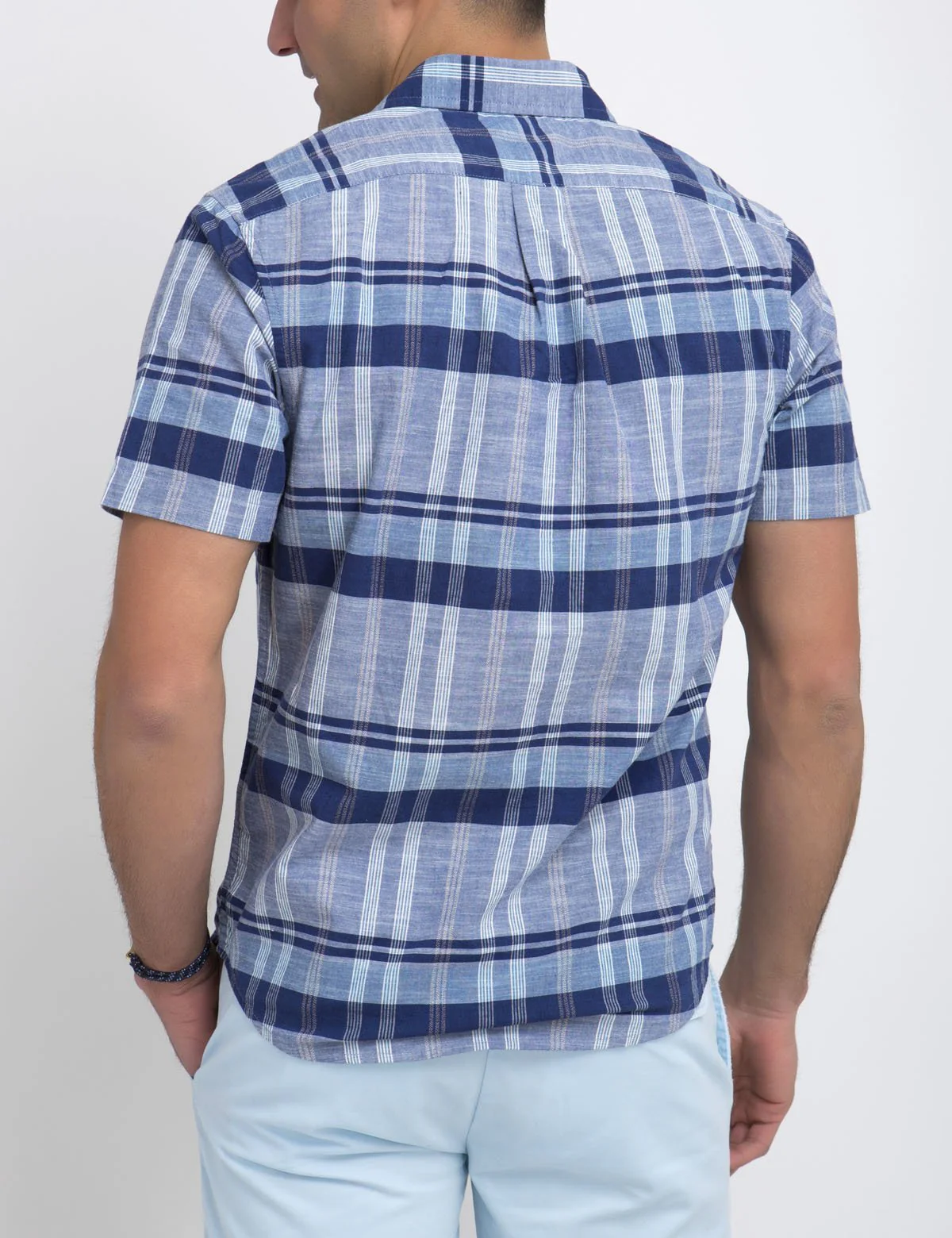 SLIM FIT PLAID SHIRT - Image 2
