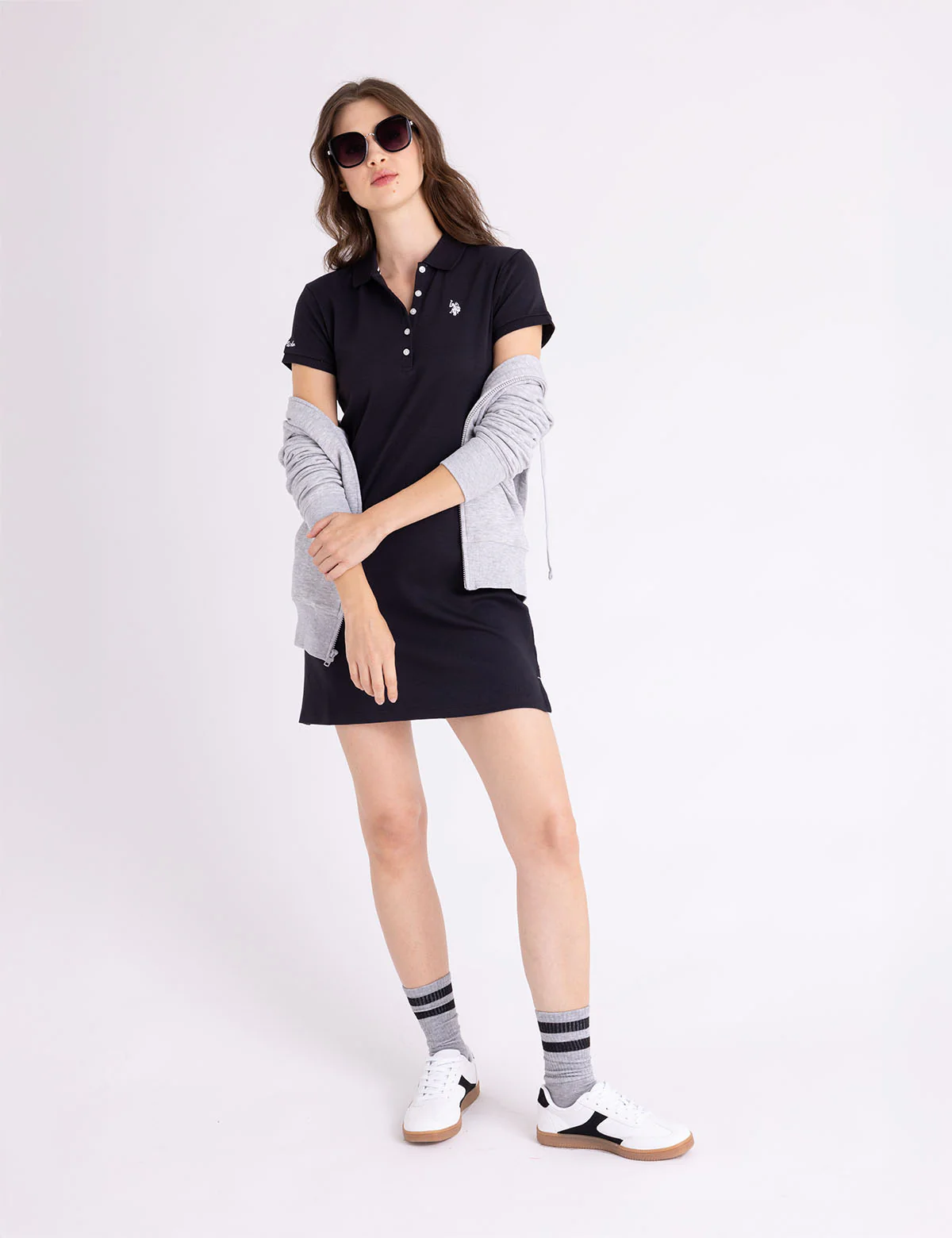 SLIM FIT POLO DRESS - Image 3