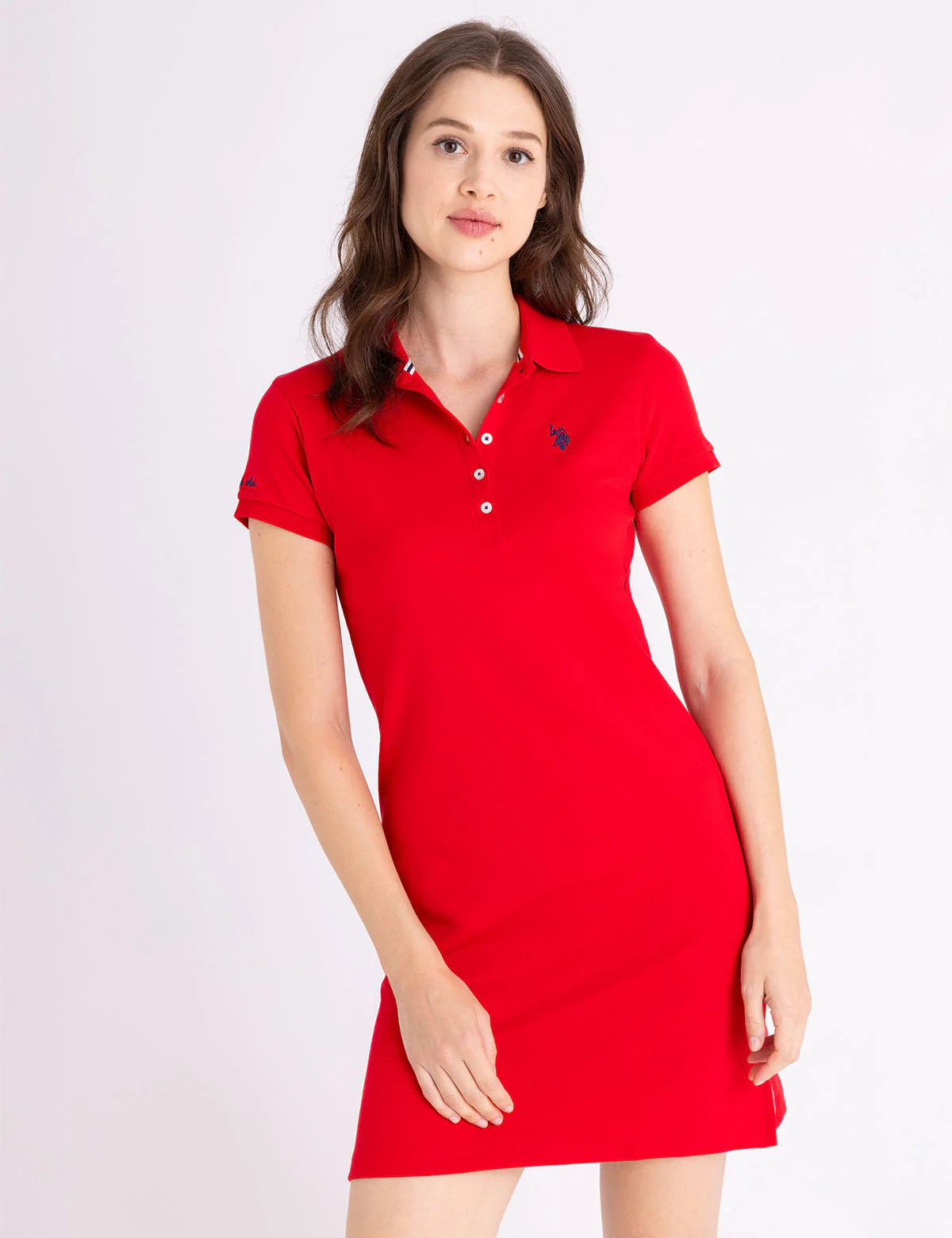 SLIM FIT POLO DRESS - Image 5